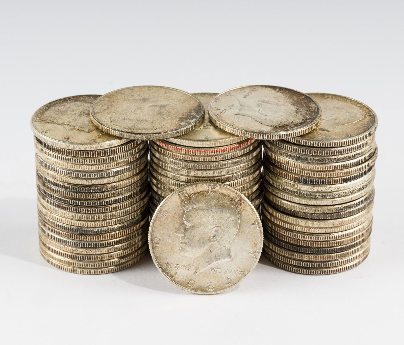 60 1964 Silver Kennedy Half Dollars (1 of 1)