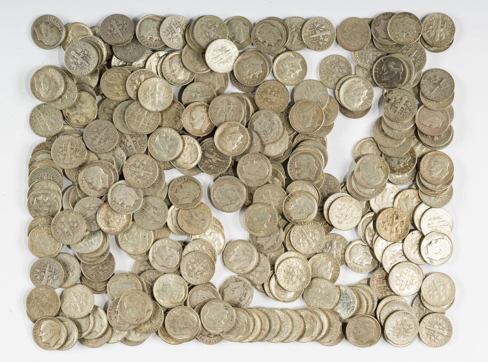 320 Silver Roosevelt Dimes (1 of 5)