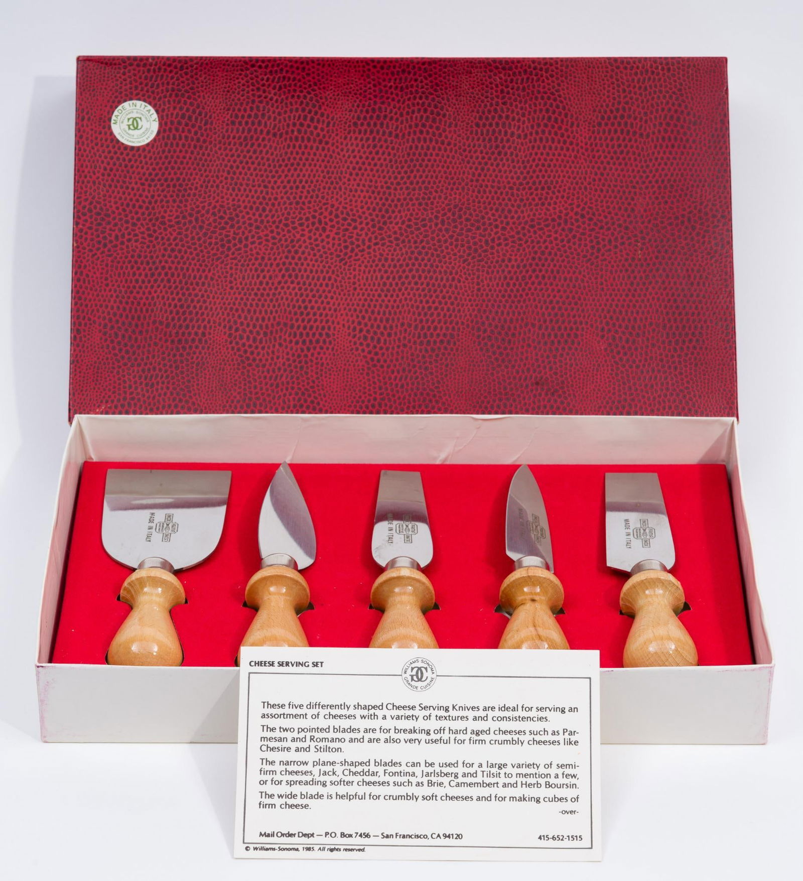 Williams-Sonoma 5 Pc Cheese Serving Set (1 of 3)