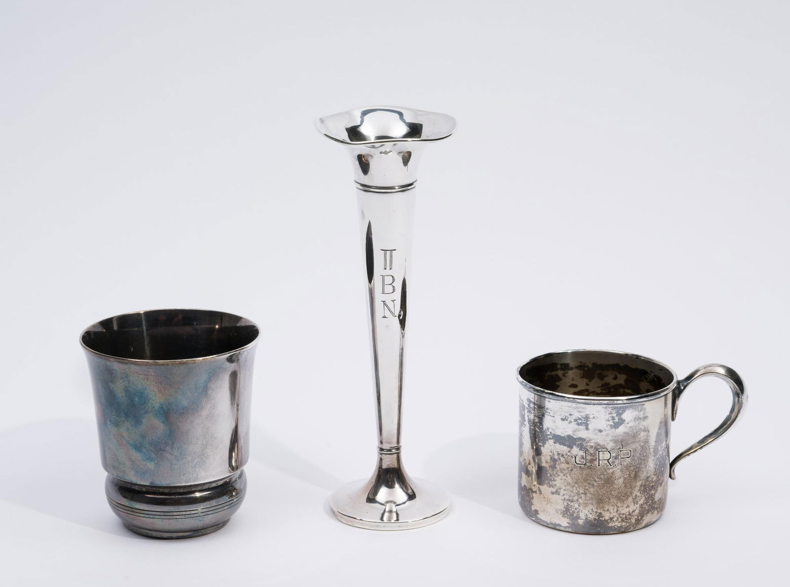 Sterling Silver Vase 2 Cups (1 of 6)