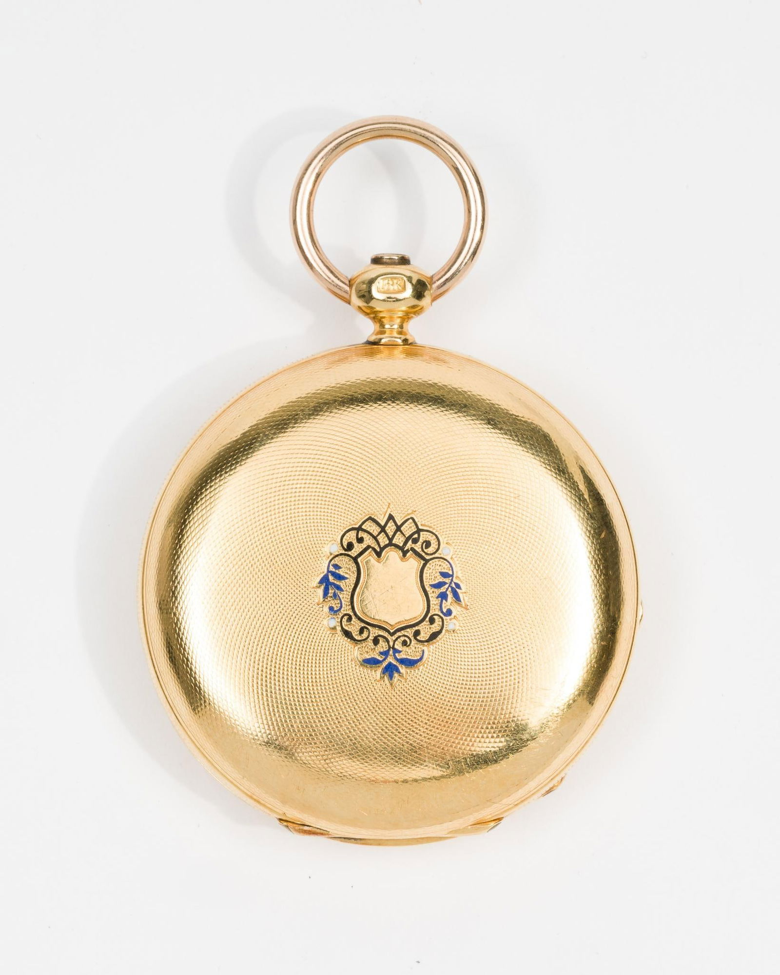 18K Gold Hunter Case Pocket Watch by Beguelin Houriet Tramelan (1 of 6)