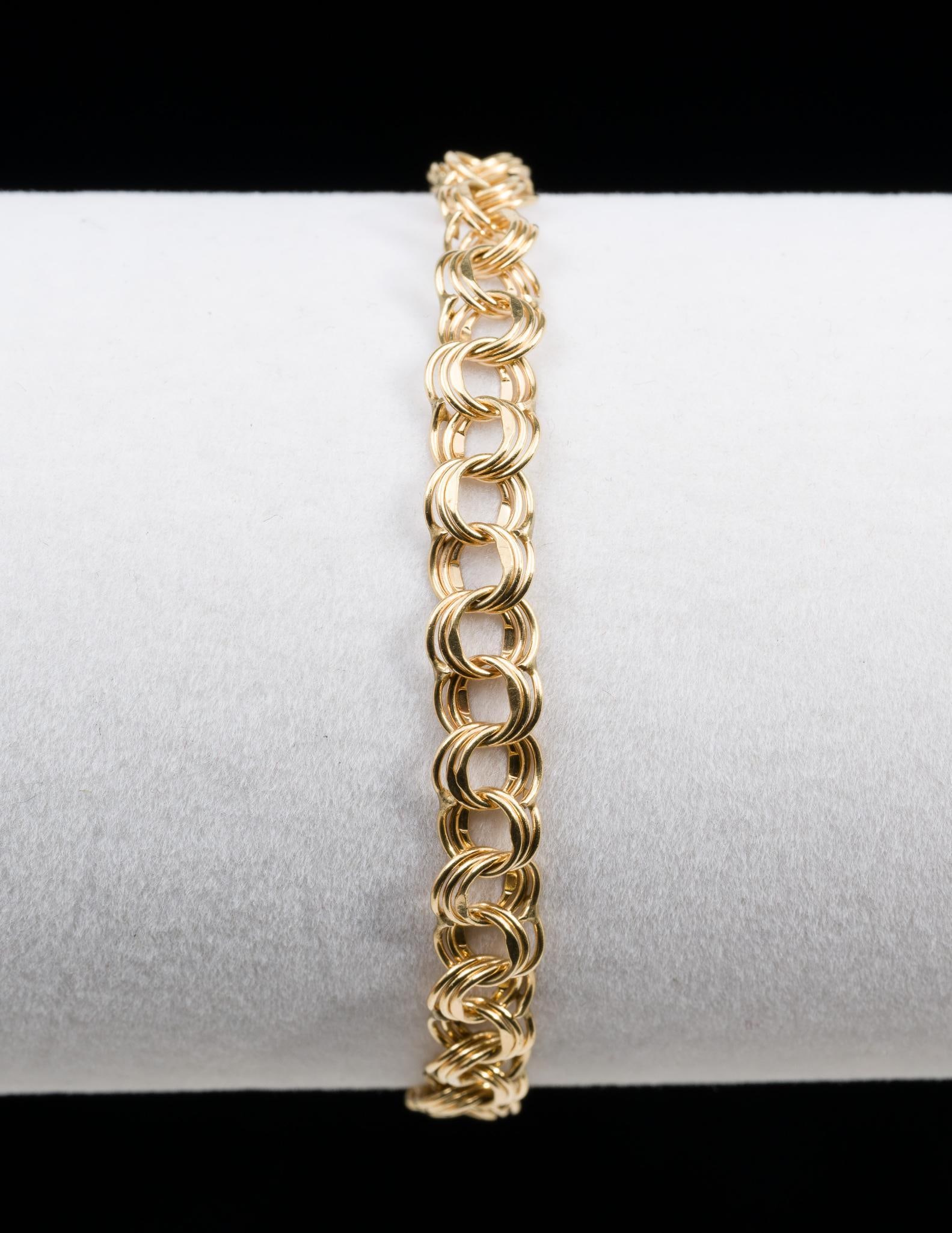 14K Gold Charm Bracelet (1 of 5)