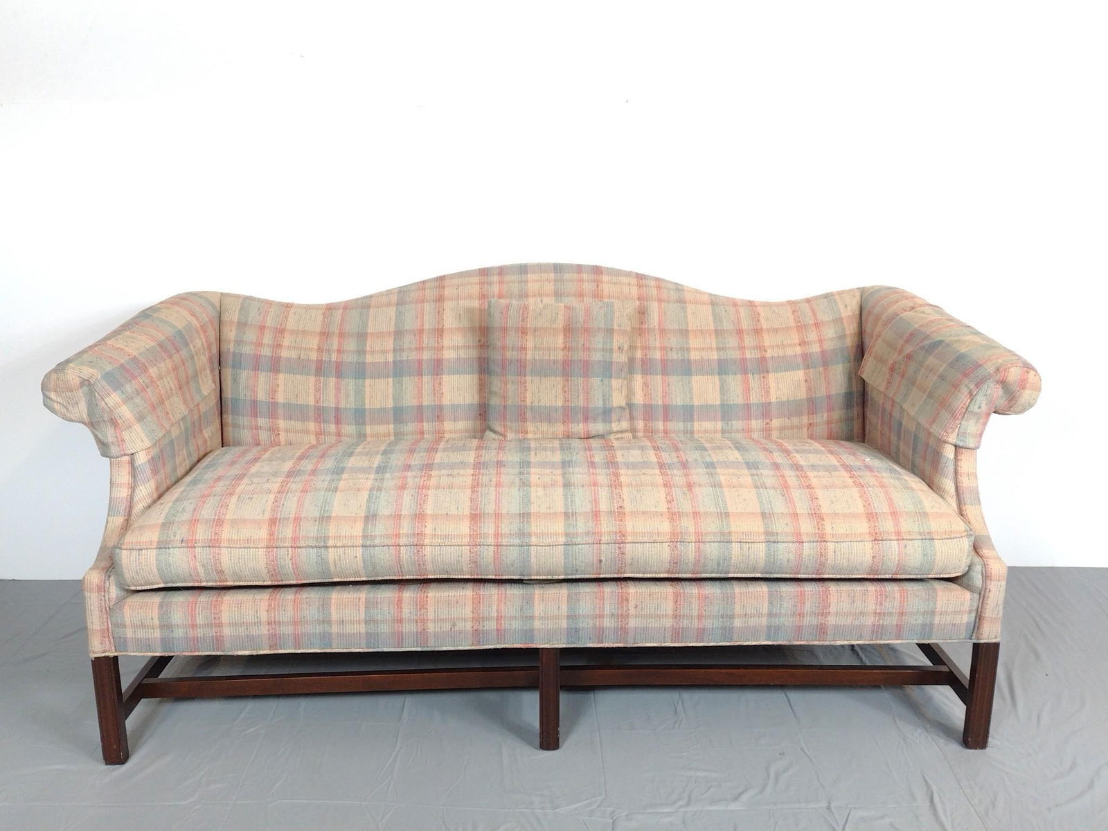 Hickory Chair Co Camel Back Sofa (1 of 6)