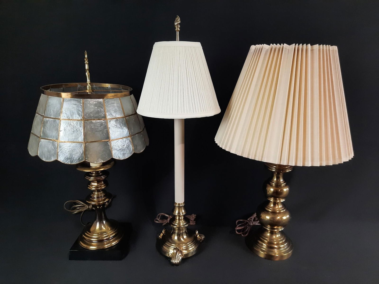 3 Table Lamps incl Stiffel (1 of 2)