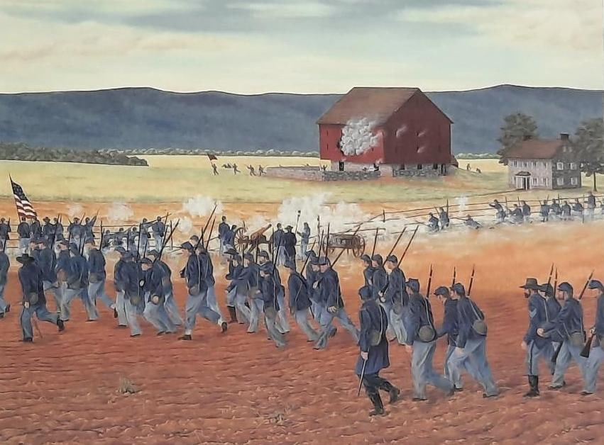 B.A. Farnsler "The Skirmish At Sporting Hill" Ltd Ed Print (1 of 5)