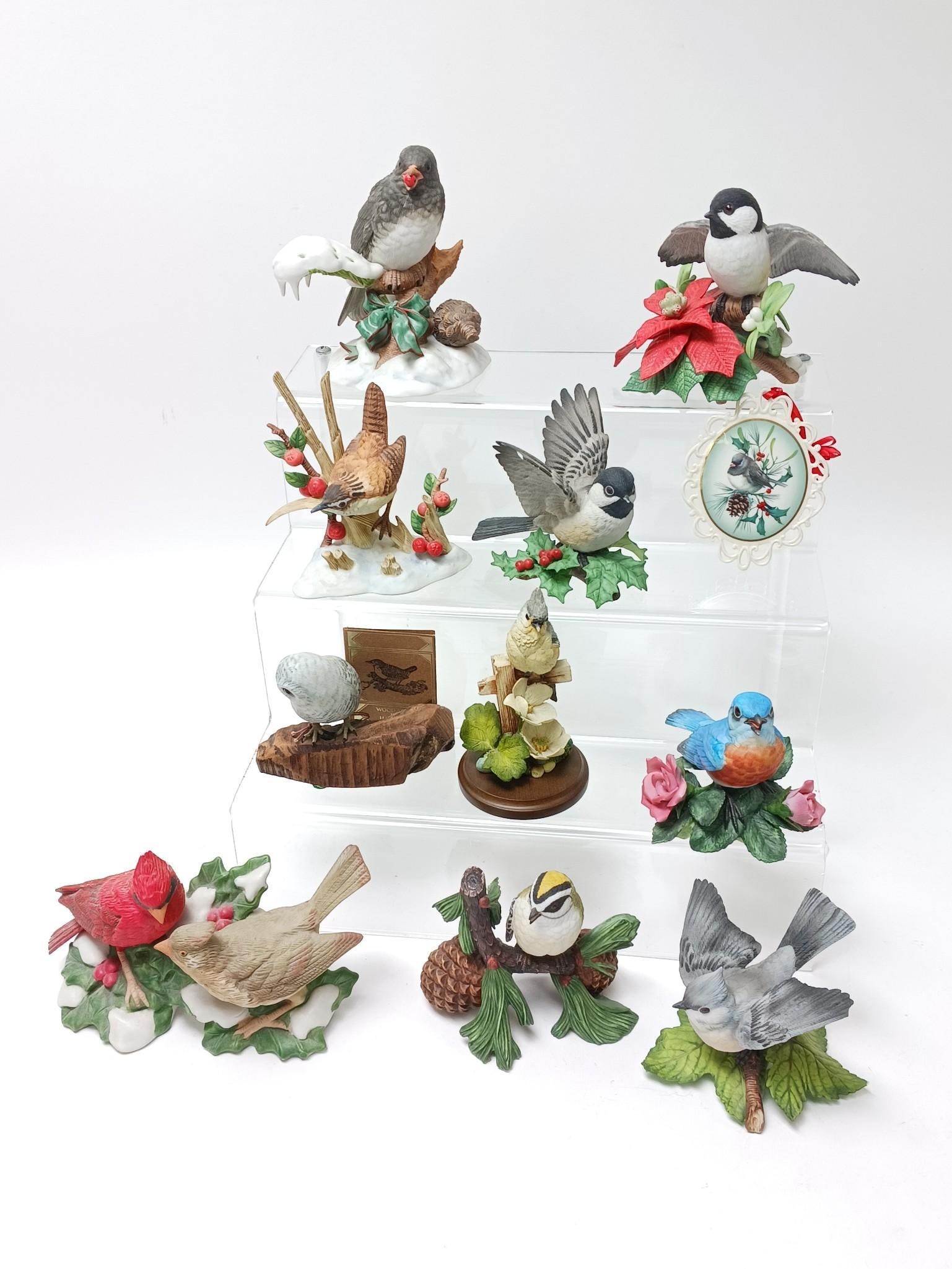 10 Bird Figurines incl Lenox (1 of 5)