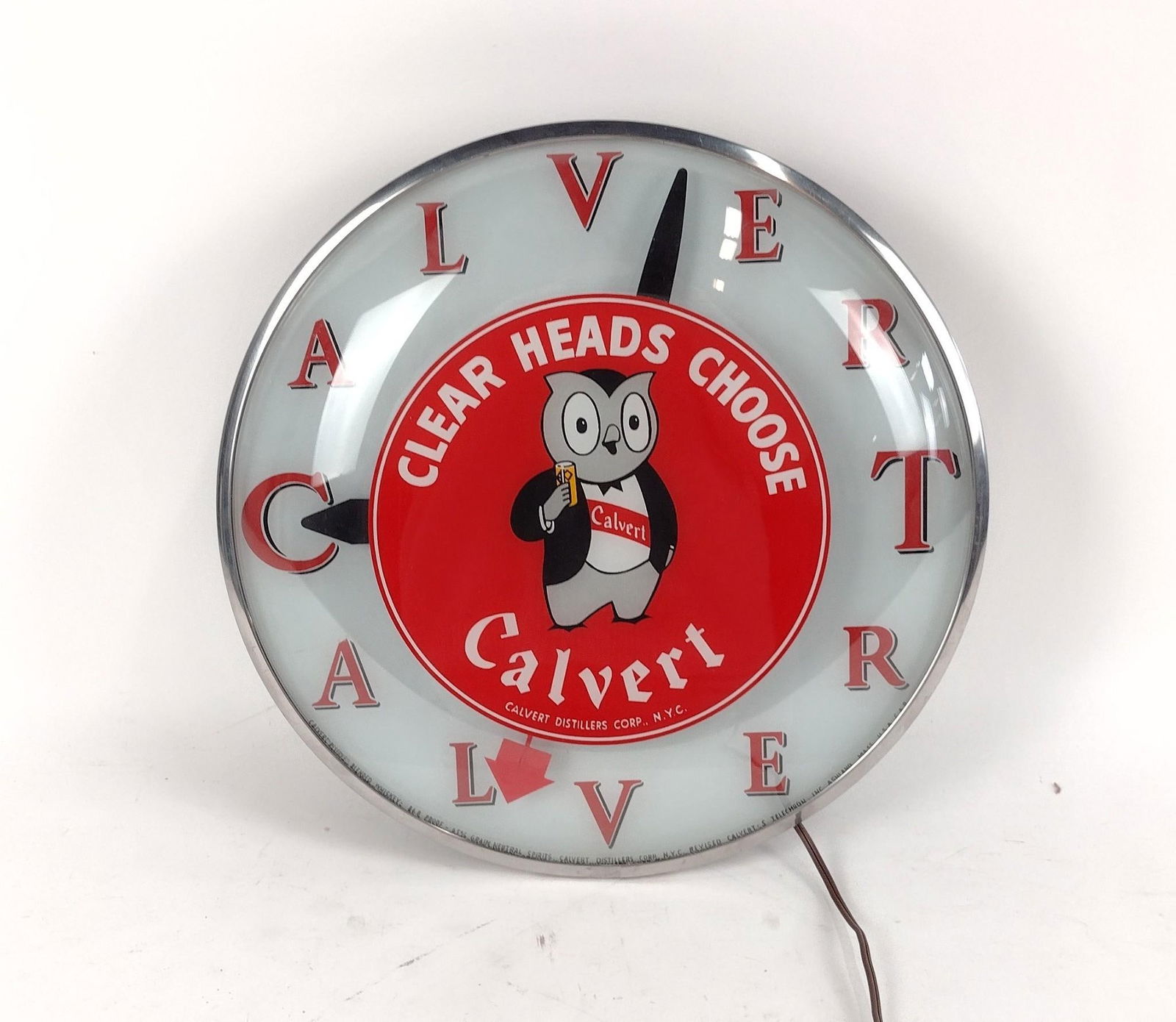 Calvert Advertising Clock (1 of 4)