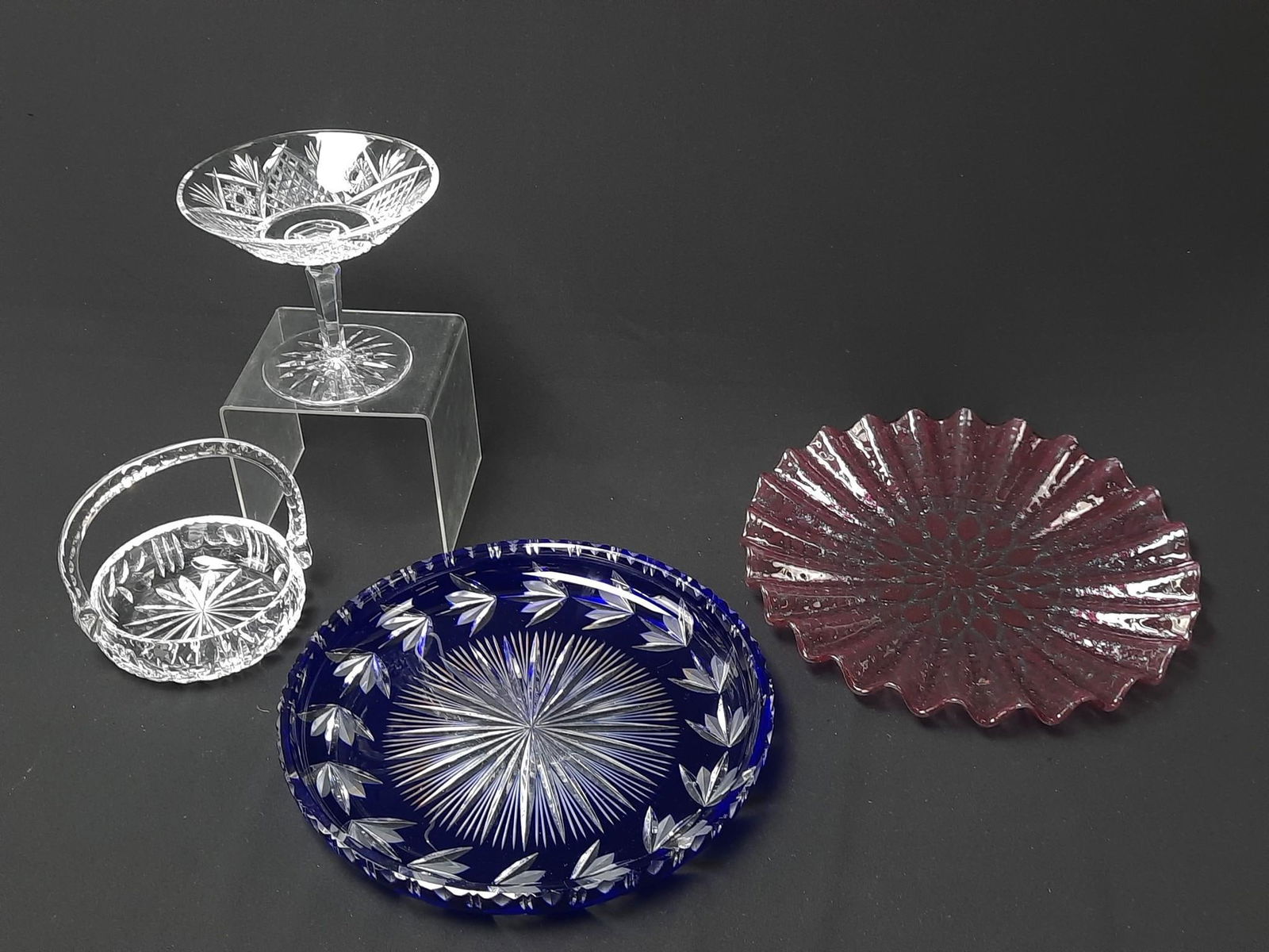 4 Pcs. Glassware incl. Waterford (1 of 2)