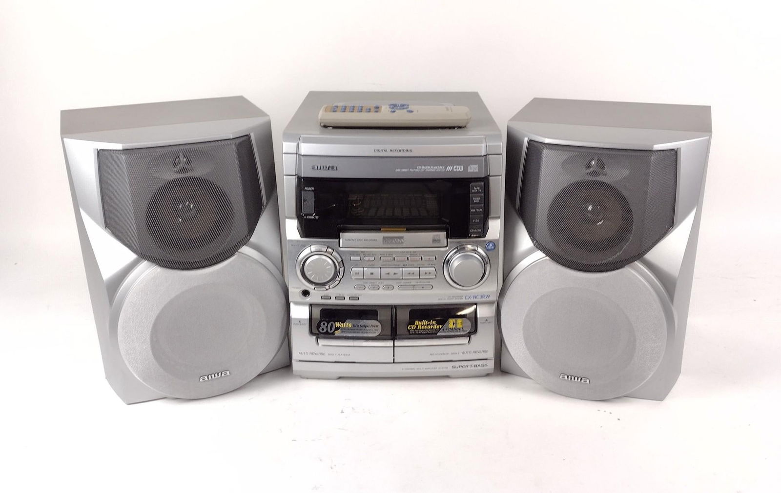 Aiwa CD Player & 2 Aiwa Speakers (1 of 5)