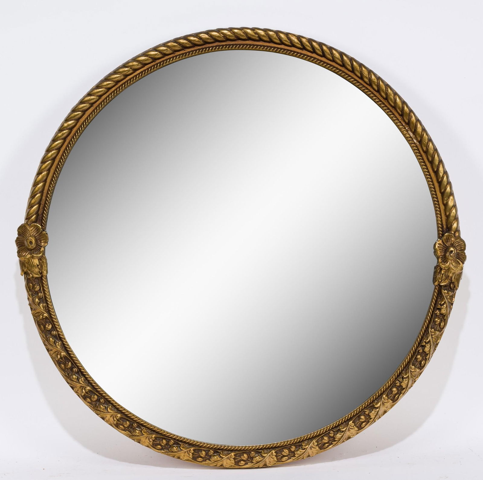 Round Gilt Mirror (1 of 3)