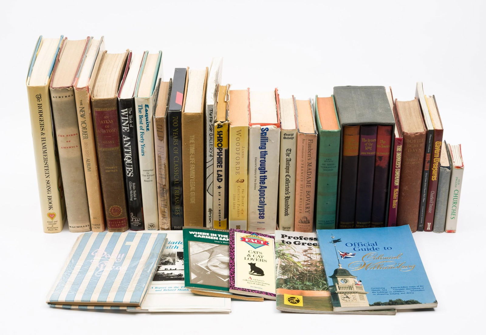 31 Misc History, Art, and Fiction Books (1 of 6)