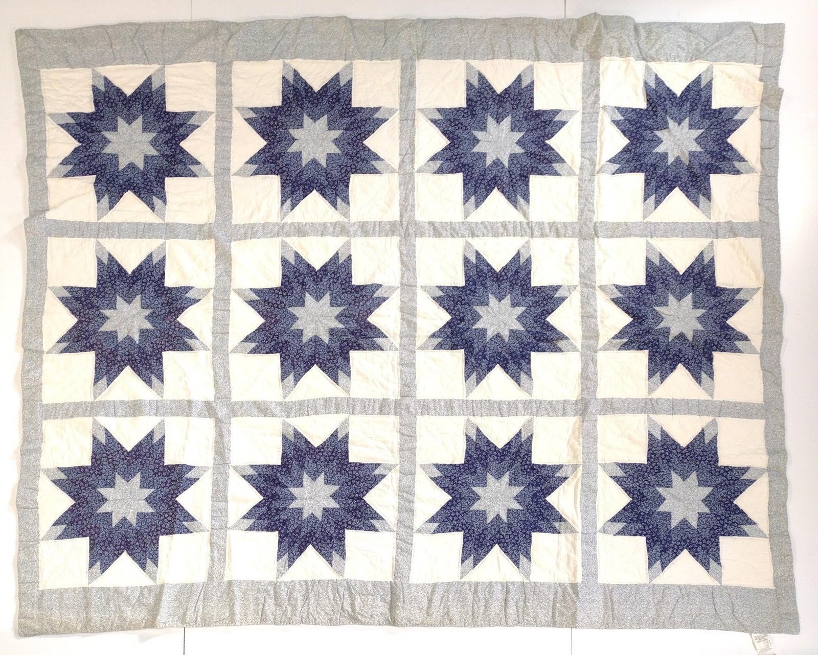 High Country Linens Inc. Contemporary Blanket: 6'5" wide X 8" long.