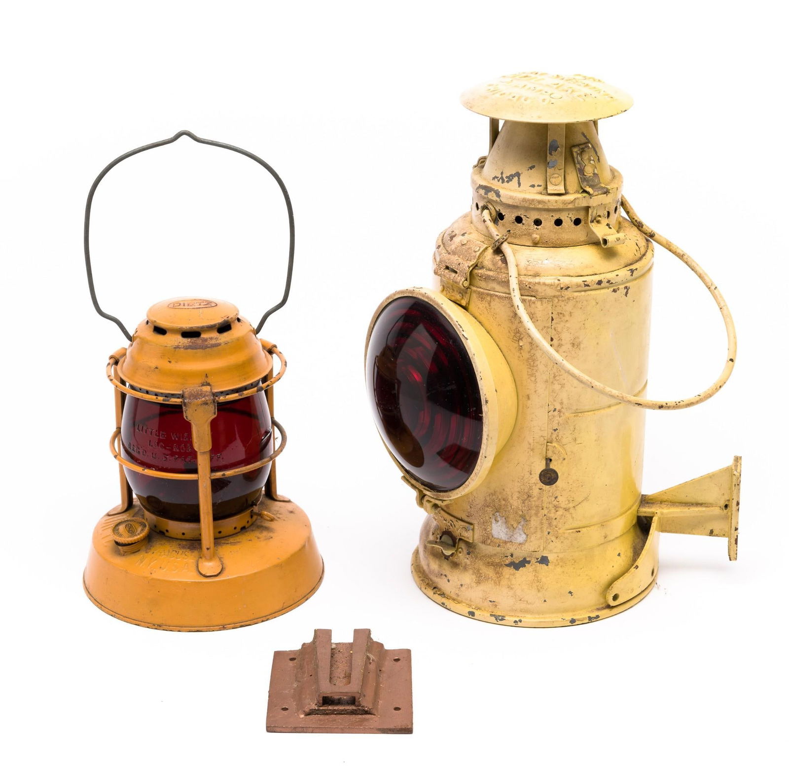 2 Lanterns Incl Pennsylvania Railroad (1 of 8)