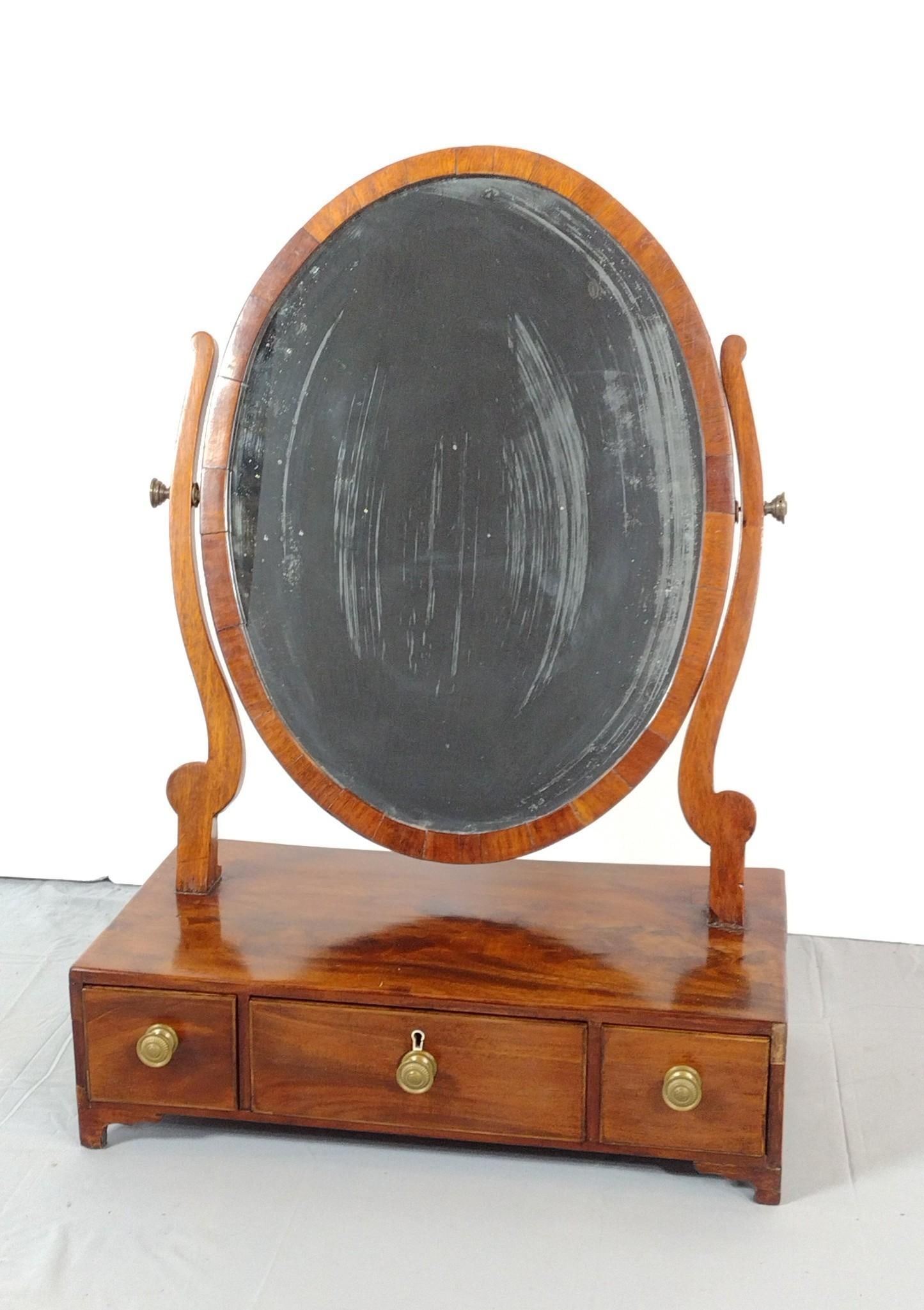 Antique Shaving Mirror (1 of 5)