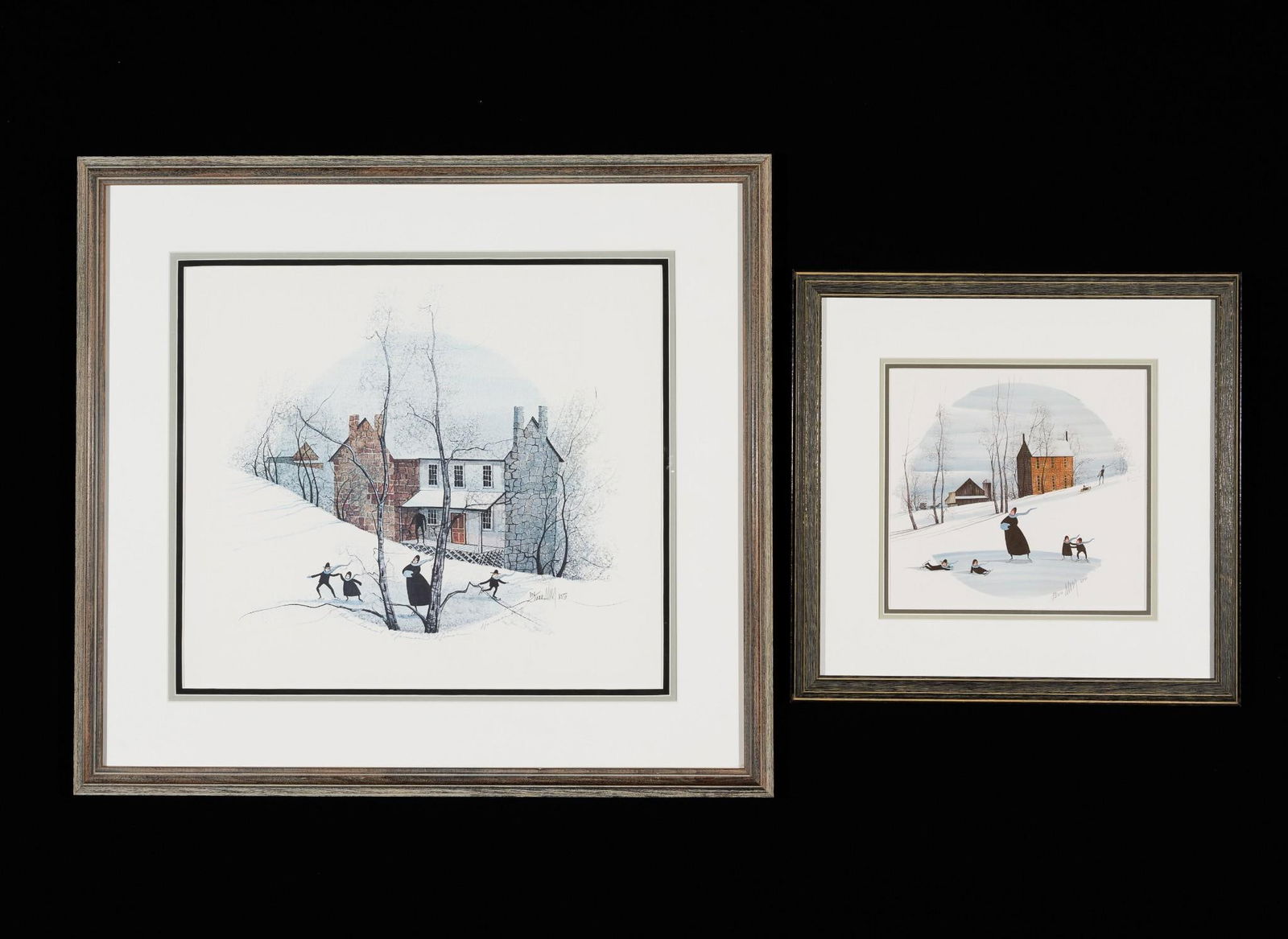 2 Framed Prints by P Buckley Moss (1 of 2)