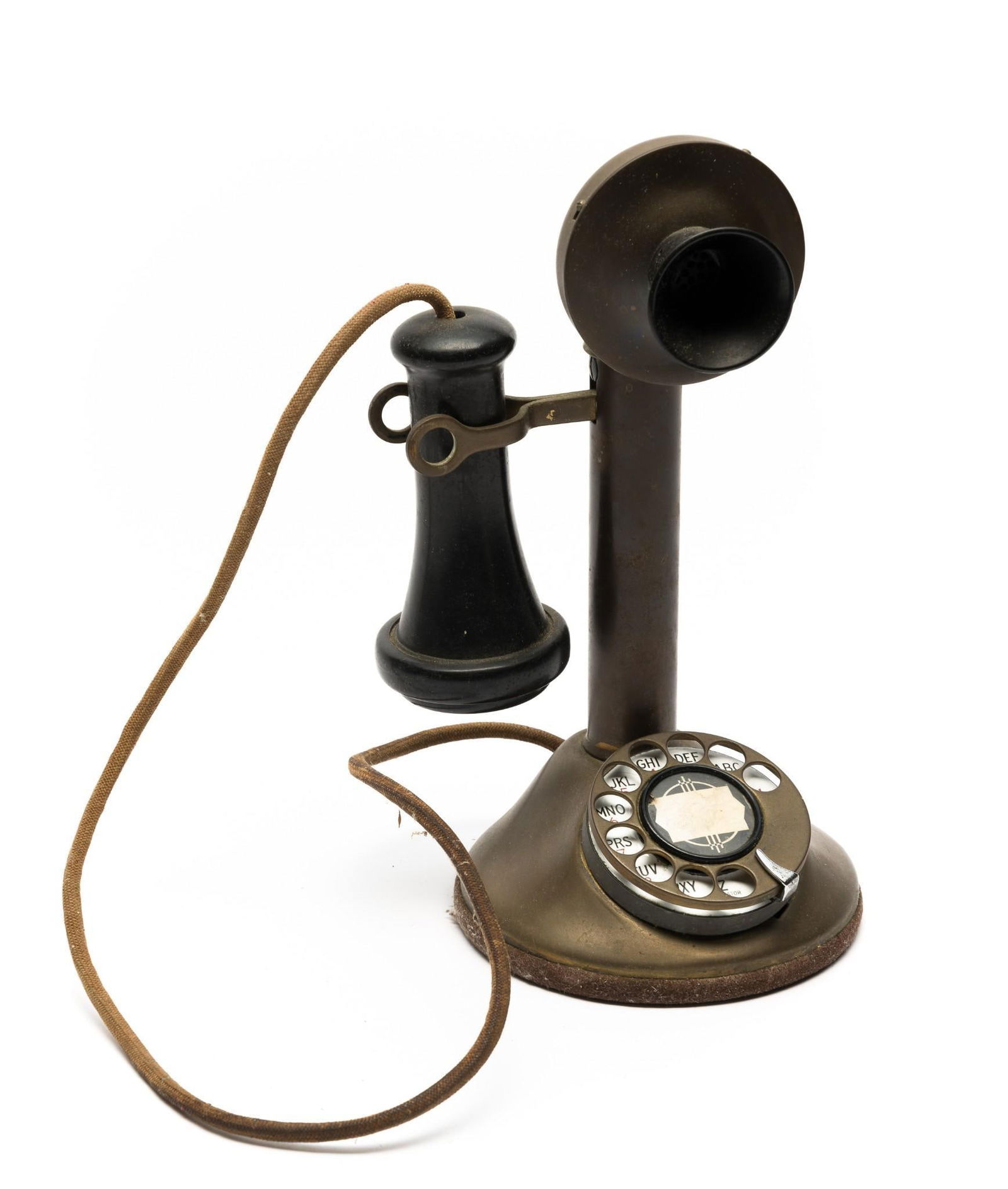 Antique Brass Stick Telephone (1 of 4)