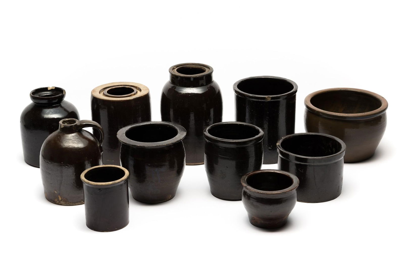 11 Pcs Stoneware incl. Jugs (1 of 7)