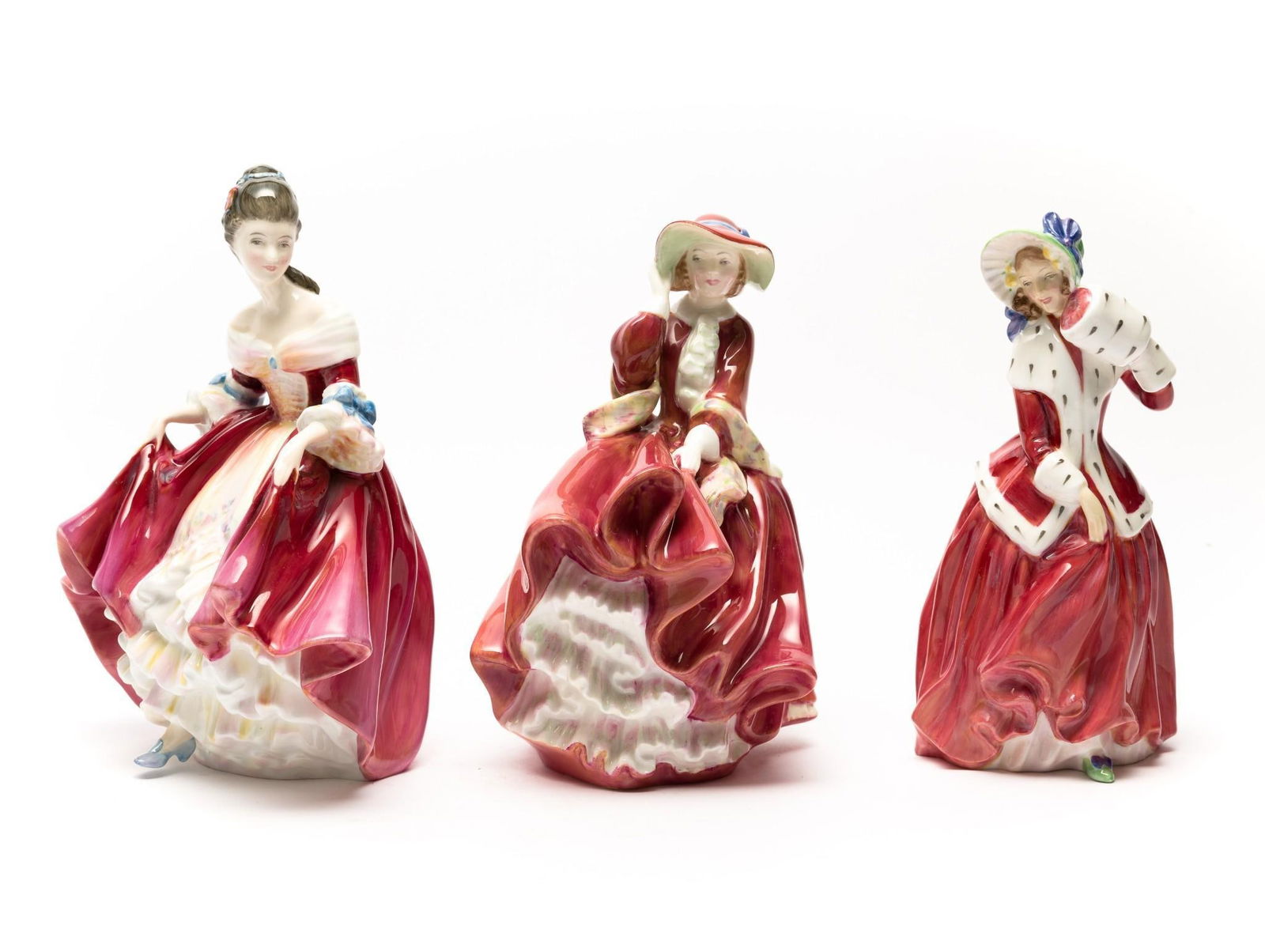 3 Royal Doulton Figurines incl "Southern Belle" (1 of 3)