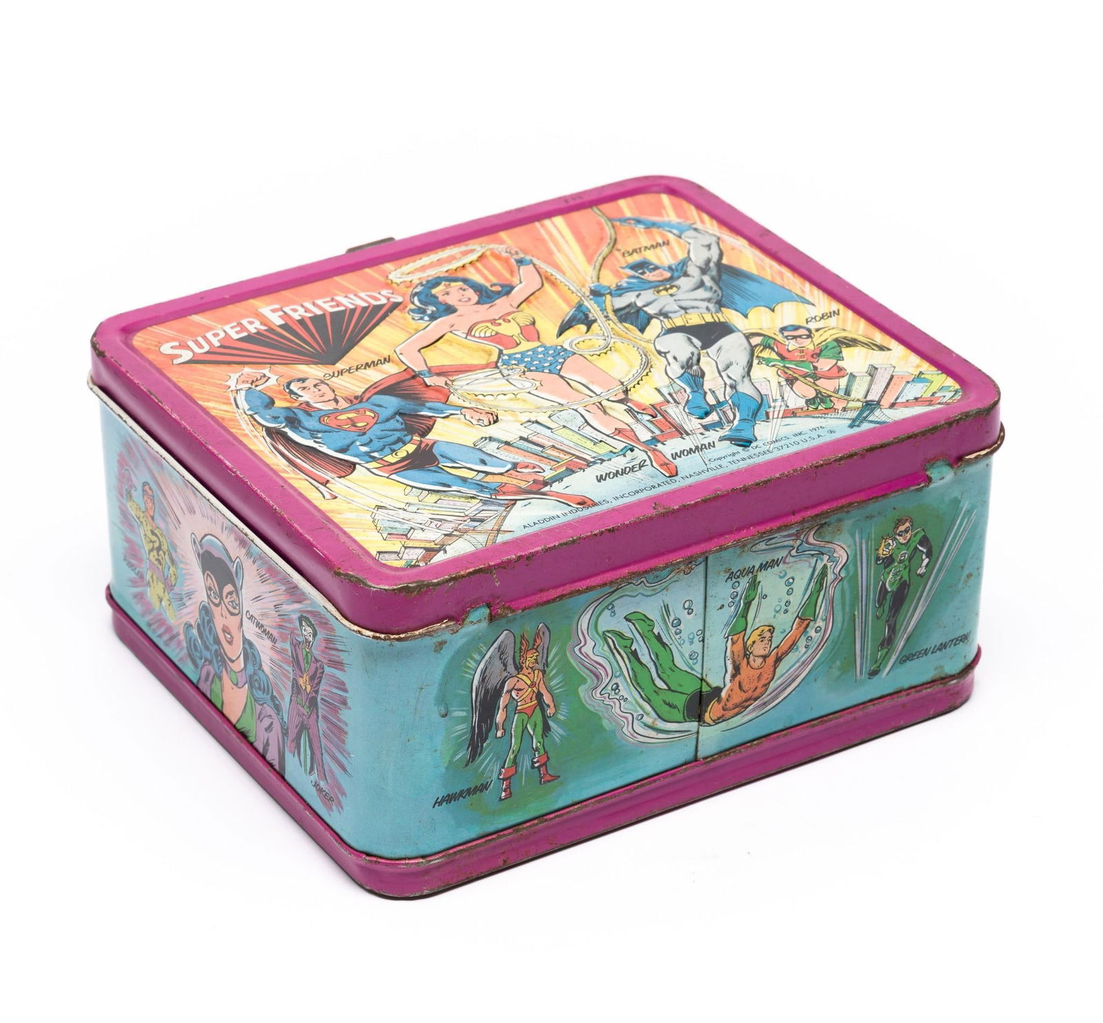 Super Friends Vintage Lunchbox w/ Thermos (1 of 3)