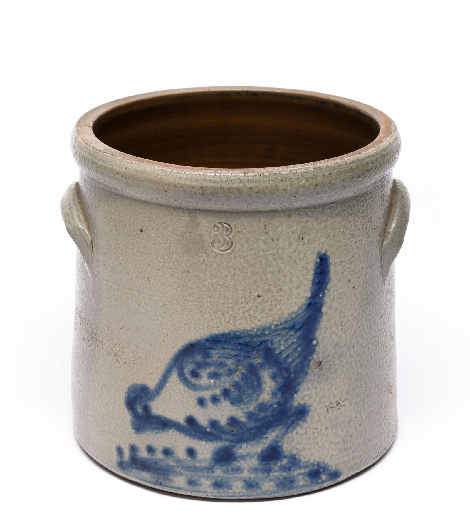 3 Gallon Stoneware Chicken Pecking Corn (1 of 6)