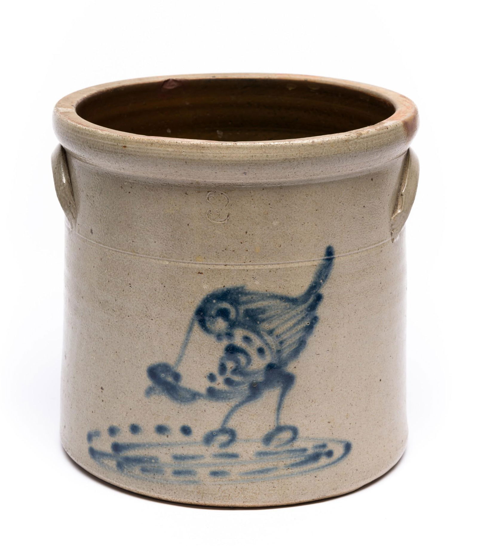 3 Gallon Stoneware Chicken Pecking Corn (1 of 6)