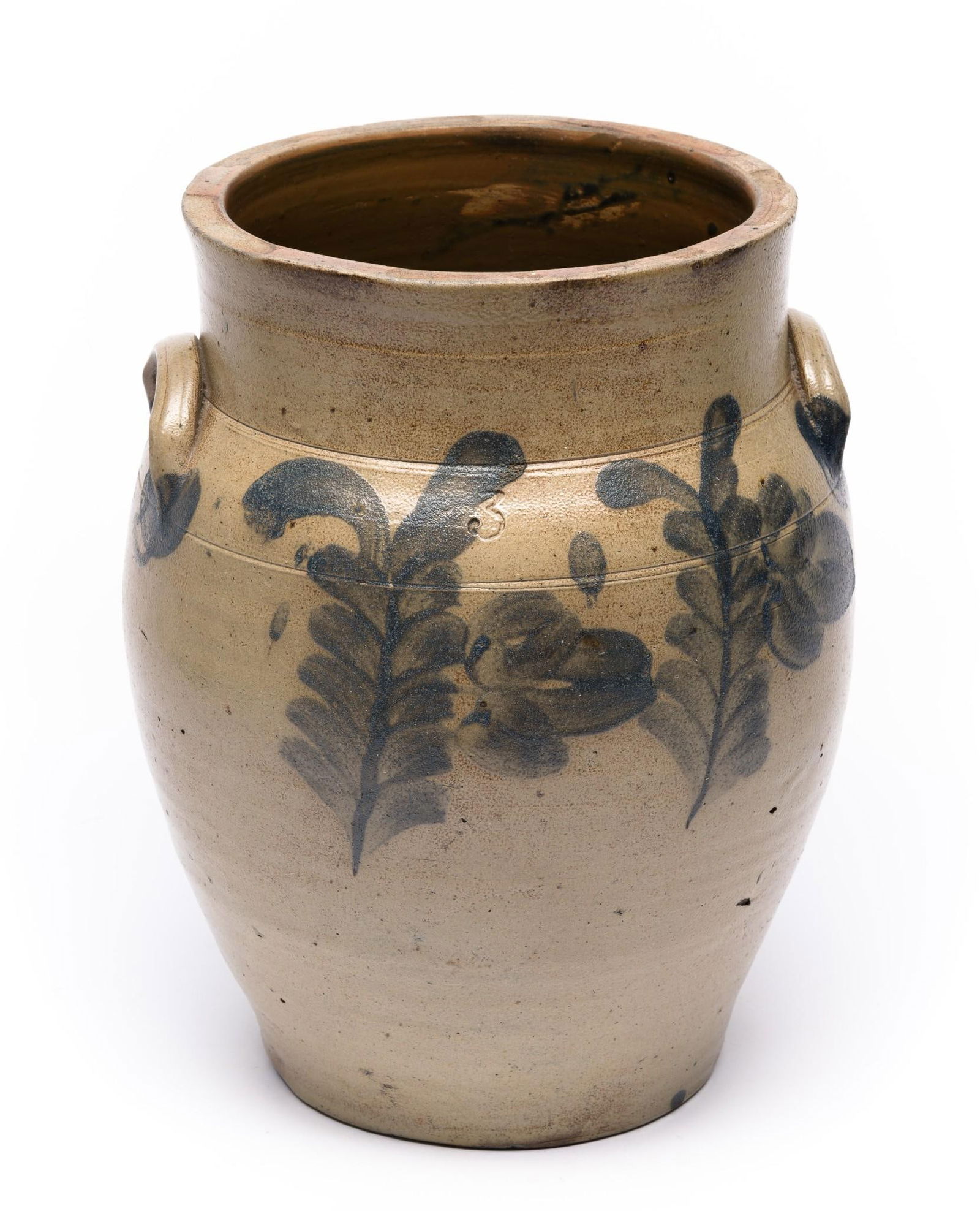 Highly Decorative 3 Gallon Stoneware Crock (1 of 6)
