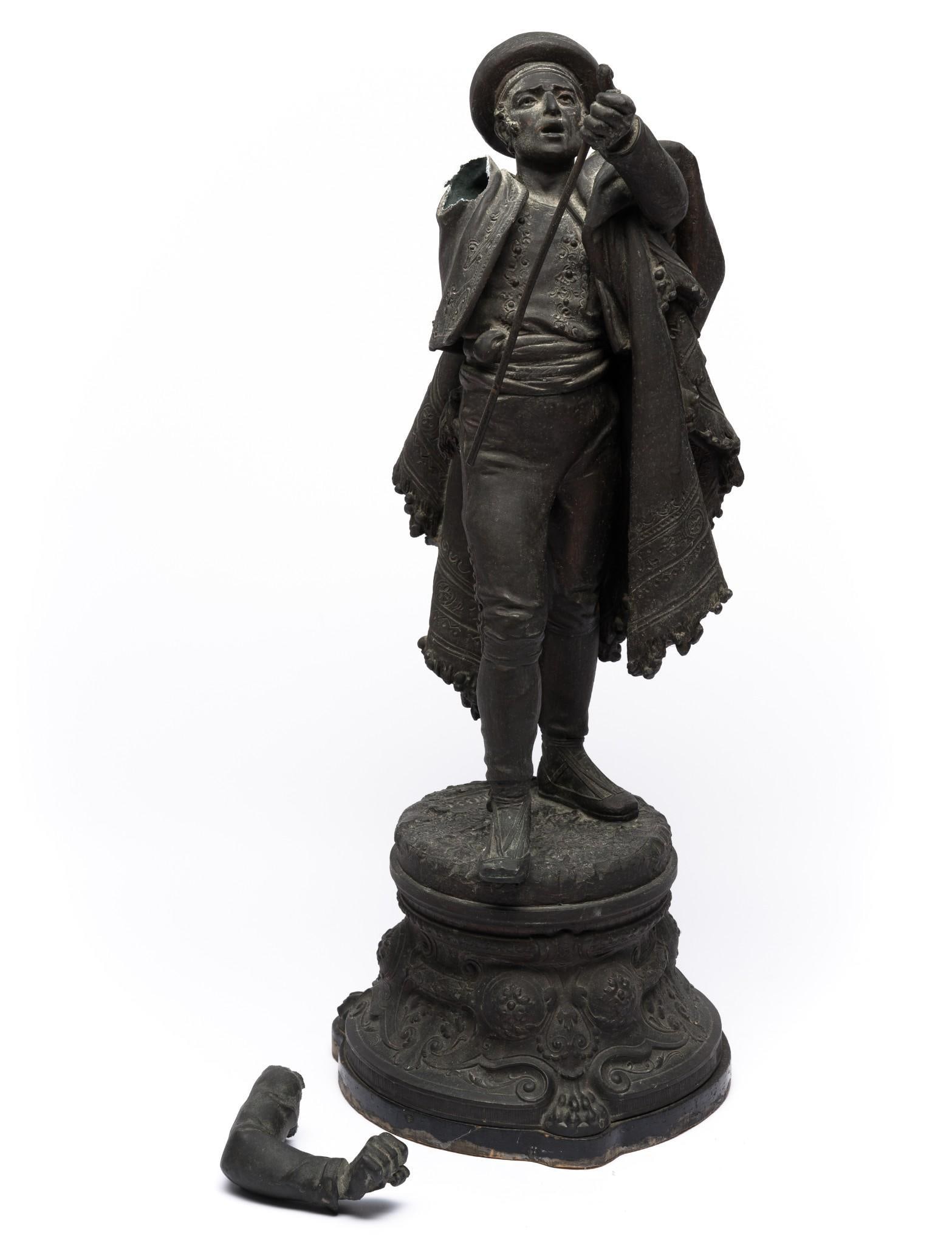 Henri Weisse Male Bronze Sculpture (1 of 7)