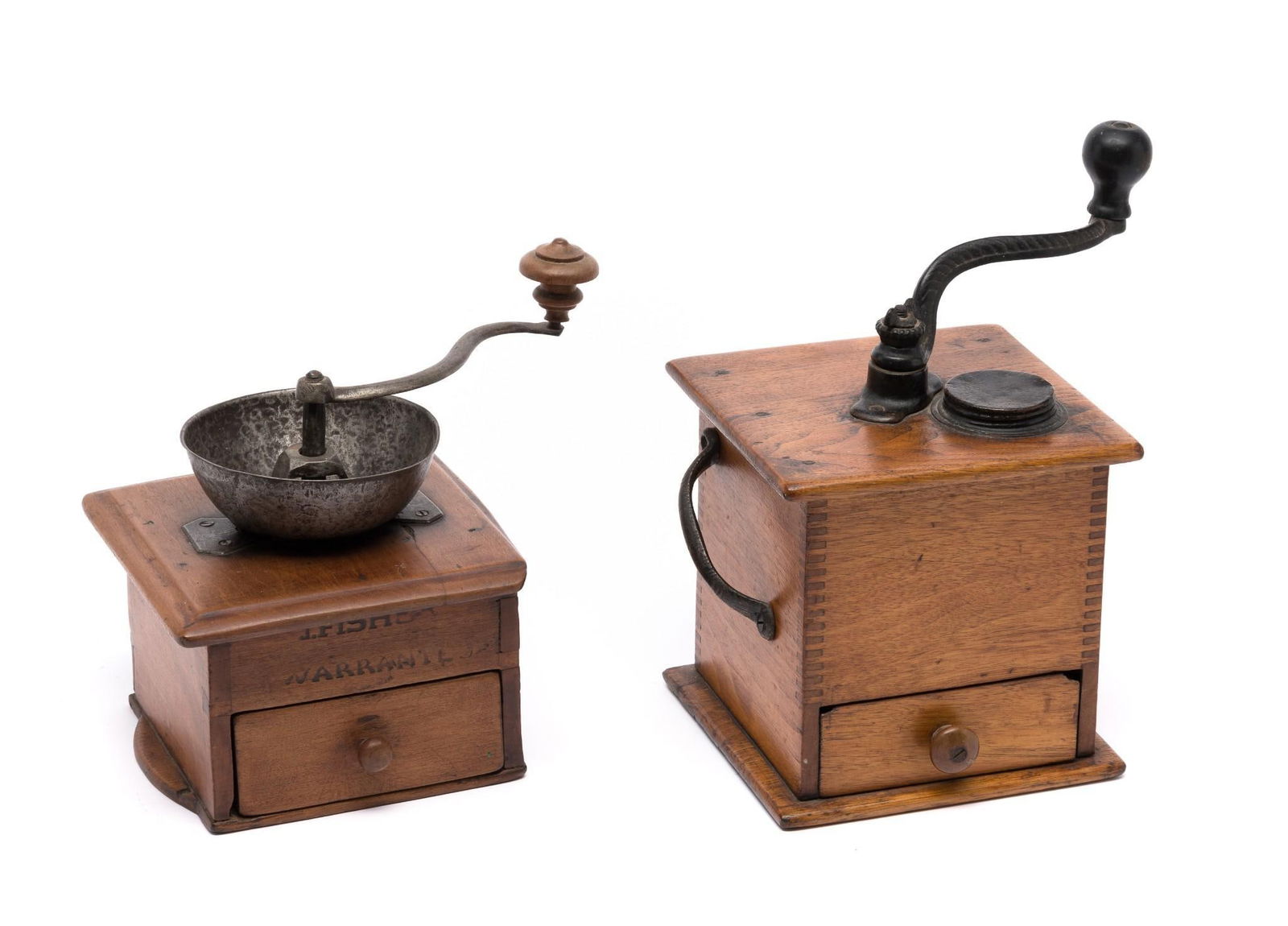2 Early Coffee Grinders Incl. J Fisher (1 of 7)