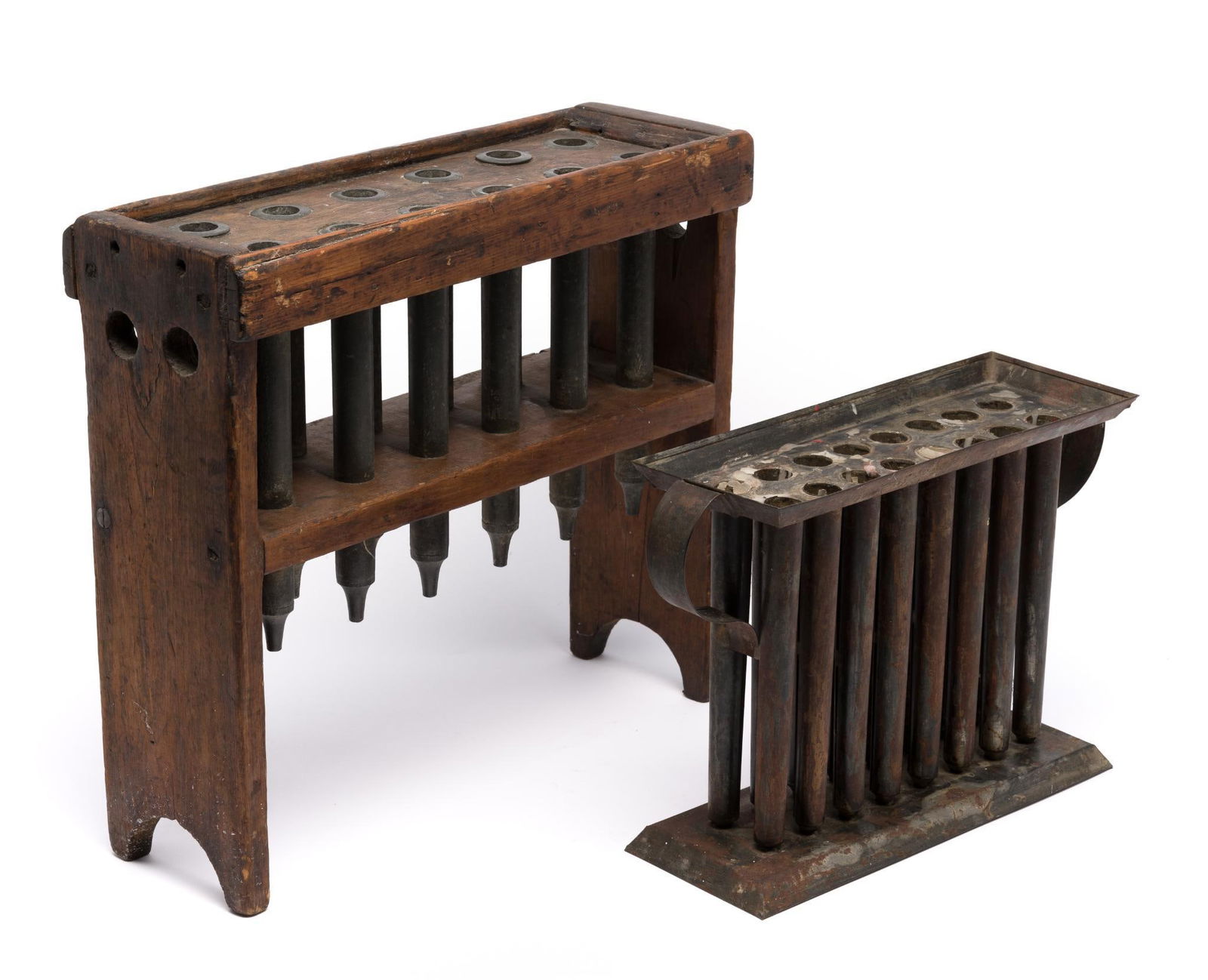 2 Antique Candle Molds (1 of 3)