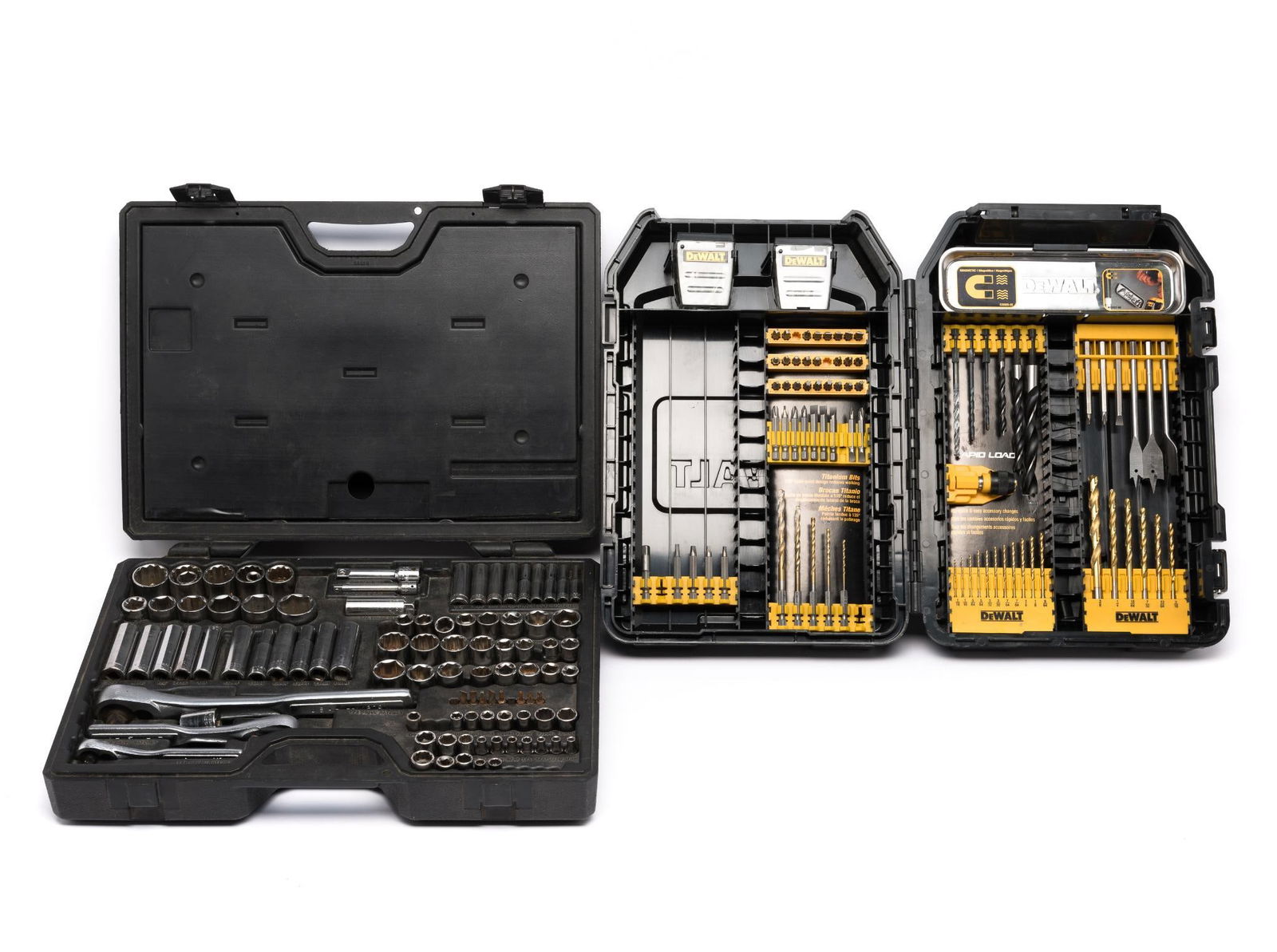 DeWalt Drill Bit Set & Craftsman Socket Set (1 of 3)