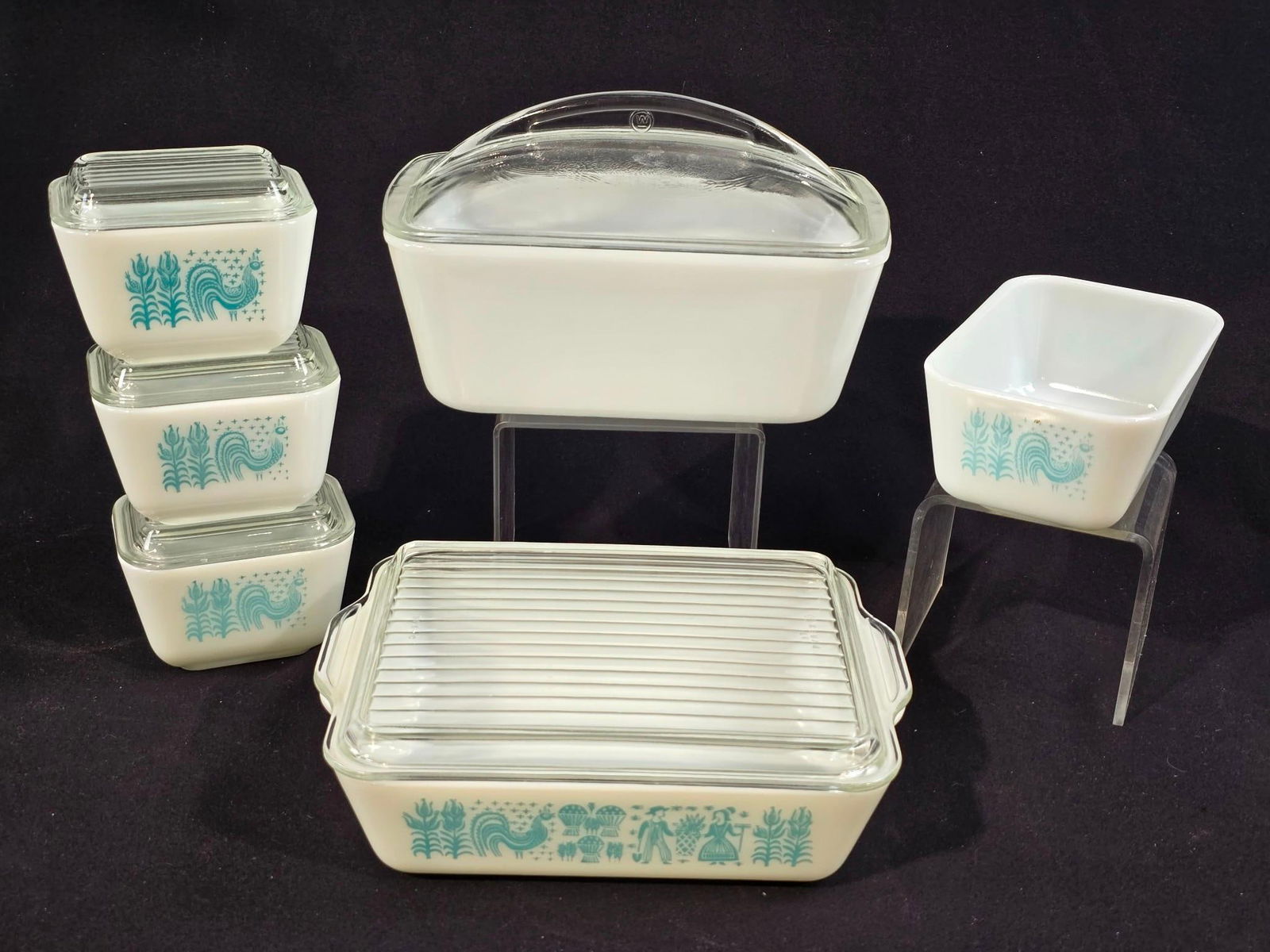 6 Pyrex Casserole Dishes (1 of 2)
