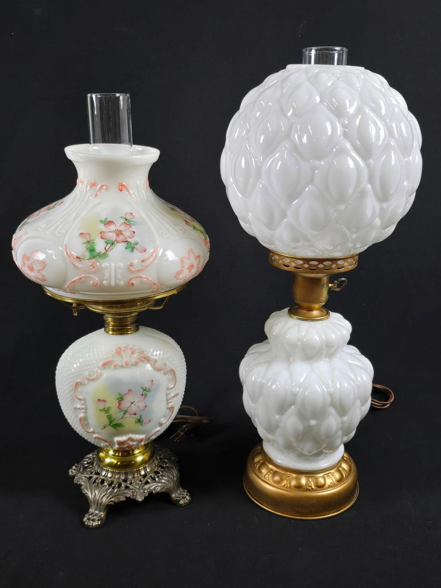 2 Gone With the Wind Lamps (1 of 4)