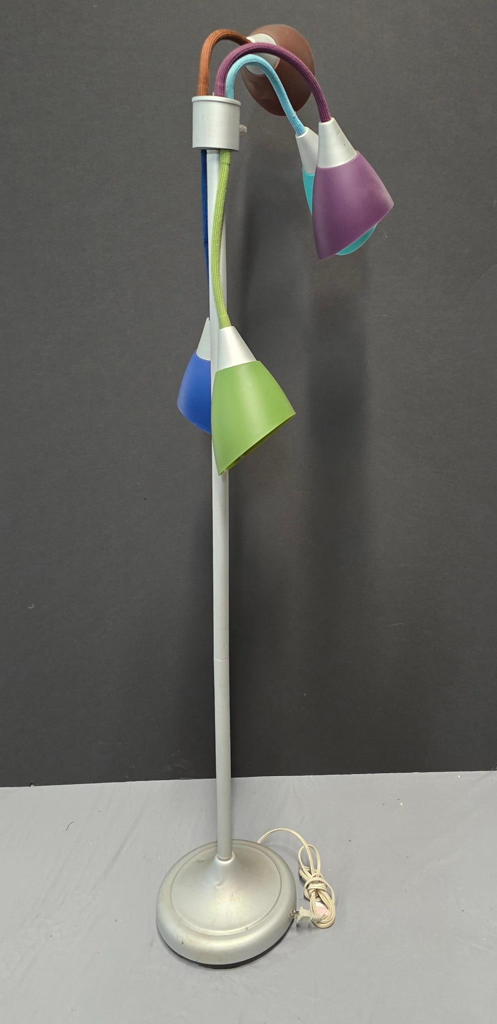 Modern Multi-Colored Floor Lamp (1 of 3)