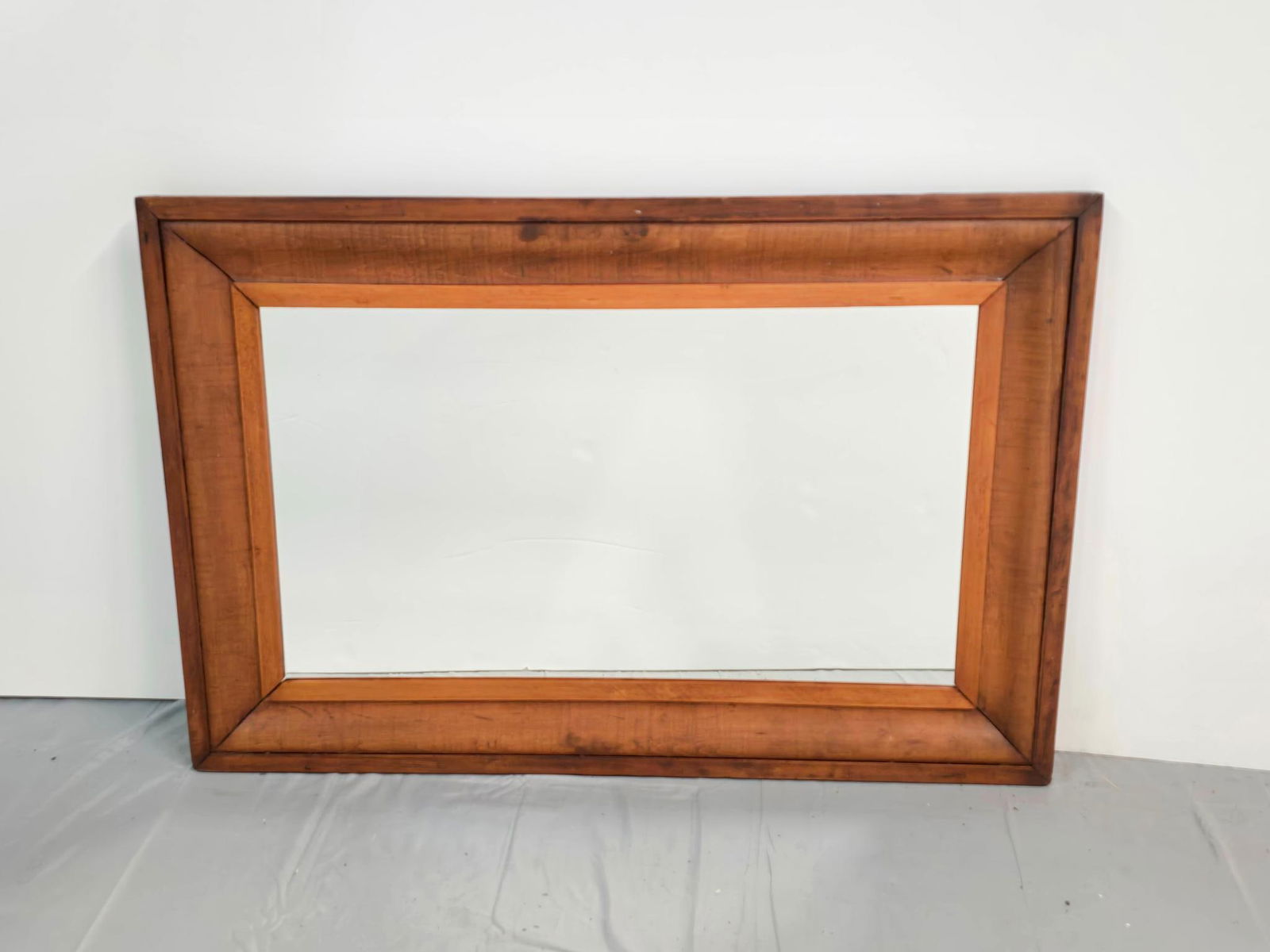 Primitive Wood Framed Mirror (1 of 1)