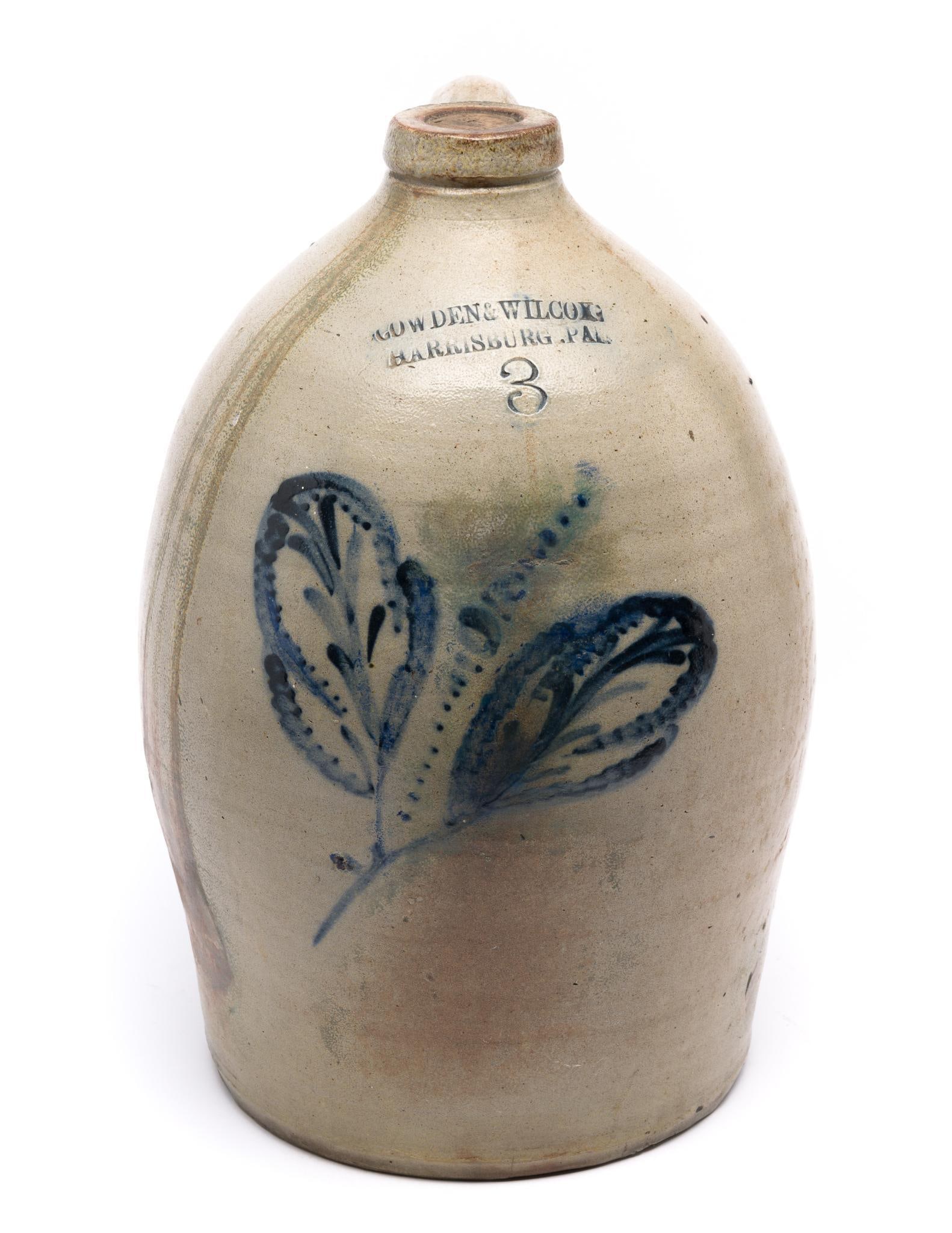 Cowden & Wilcox Harrisburg Stoneware Crock (1 of 6)