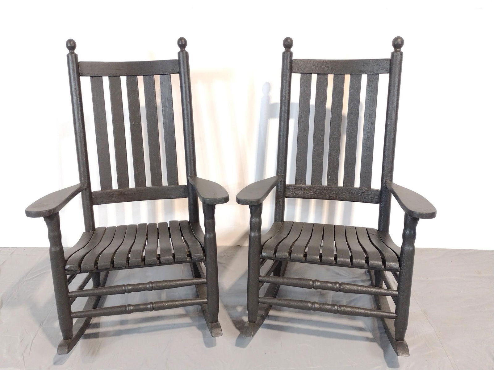 Pair of Painted Rocking Chairs (1 of 3)