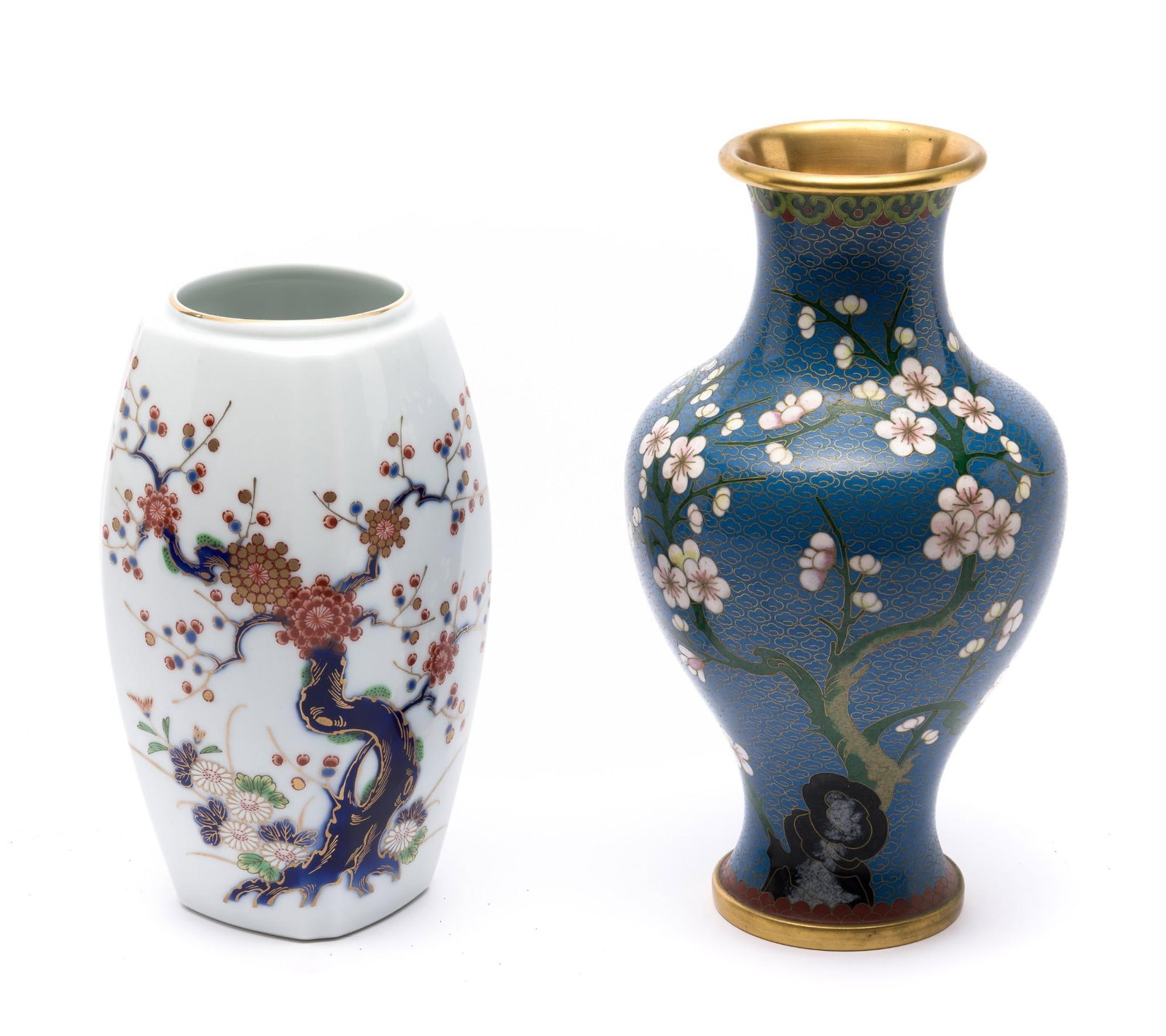 2 Asian Vases incl. Cloisonne (1 of 9)