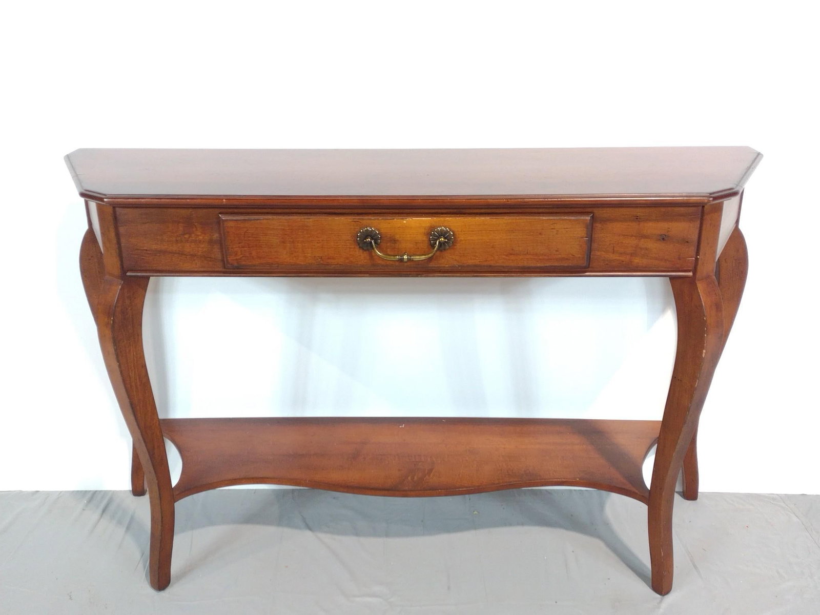 Console Table: NOT ELIGIBLE FOR IN-HOUSE SHIPPING. 14" wide x 50" long x 30" high.