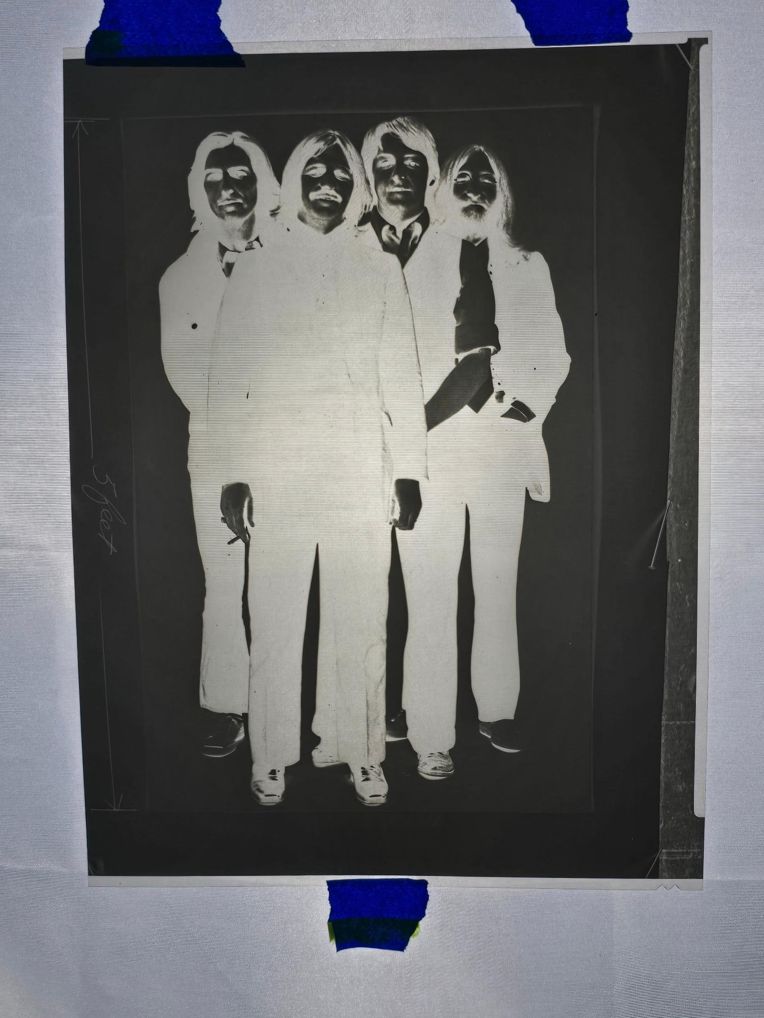 Beatles Photo Negative: In envelope. 7-3/4" wide x 9-1/2" long.