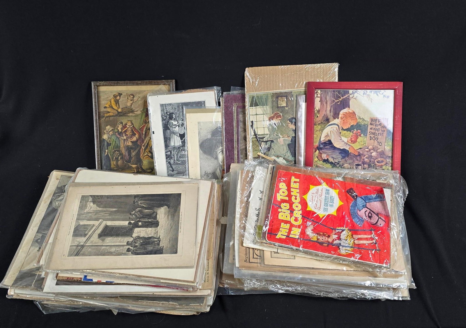 Lg Grouping Ephemera incl. Ads (1 of 1)