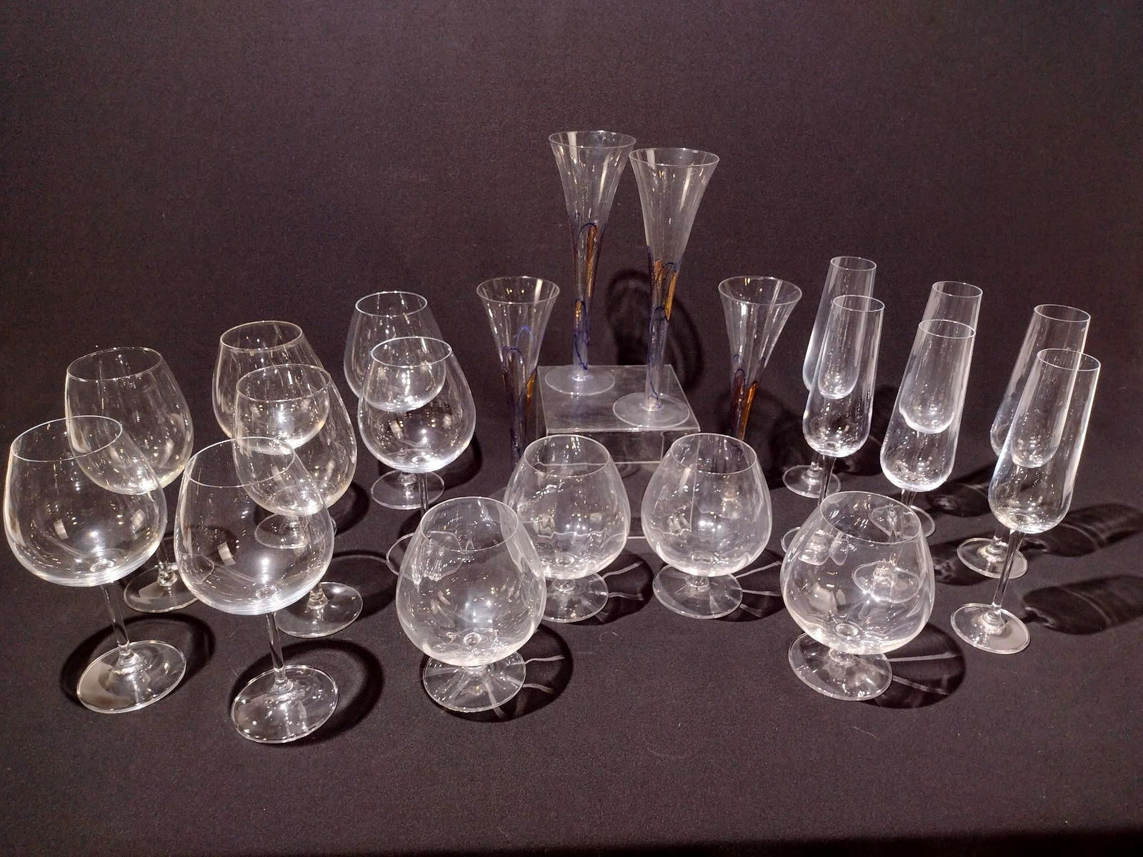 21 Pieces of Glassware (1 of 2)