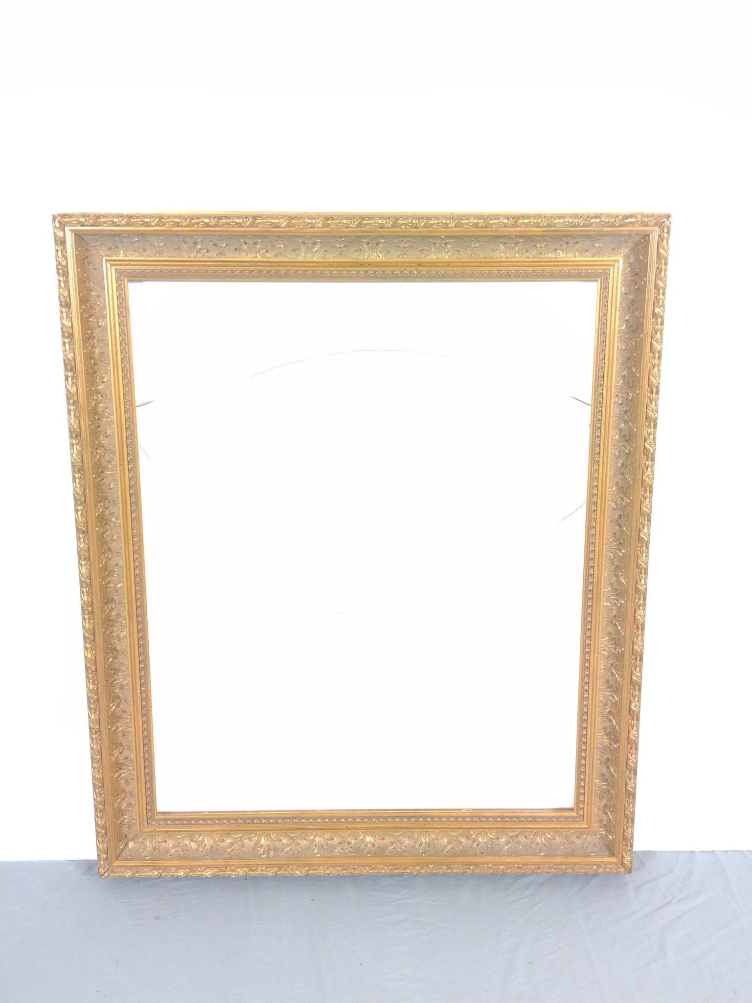 Fine Art Frame: NOT ELIGIBLE FOR IN-HOUSE SHIPPING. 43-3/4" high x 36-3/4" wide.