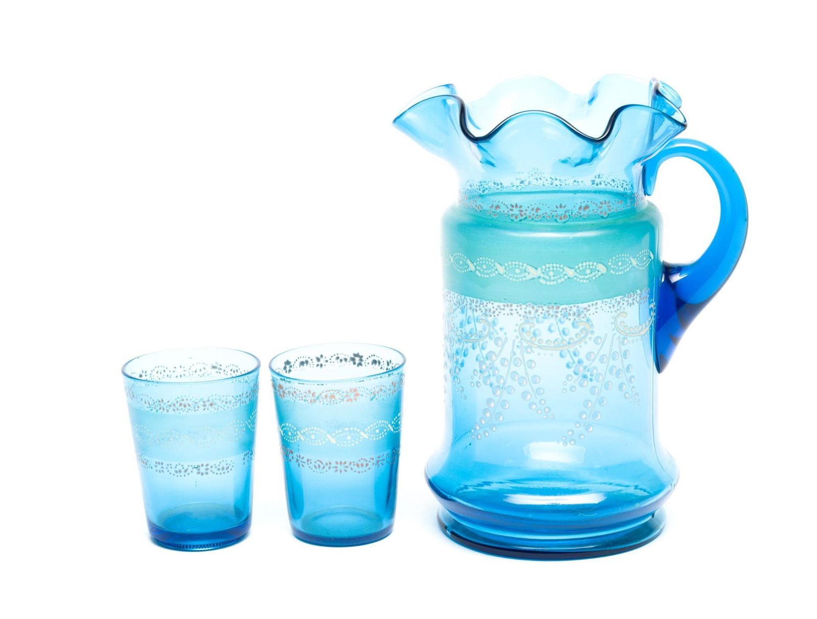 3 Pcs Hand Painted Drink Set (1 of 4)