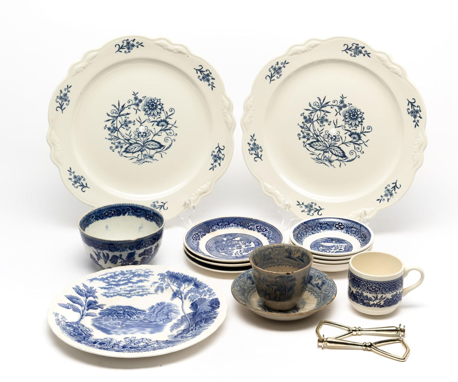 19 Pcs Transferware and Ironstone (1 of 12)
