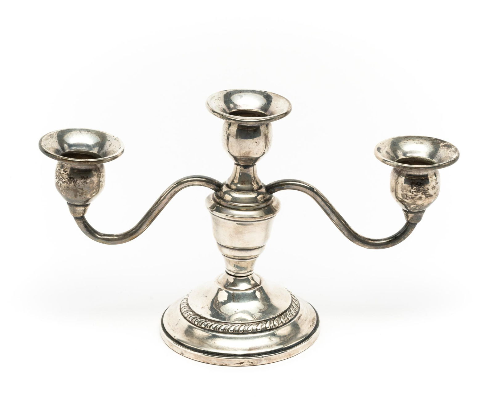Sterling Silver Weighted Candlestick (1 of 3)