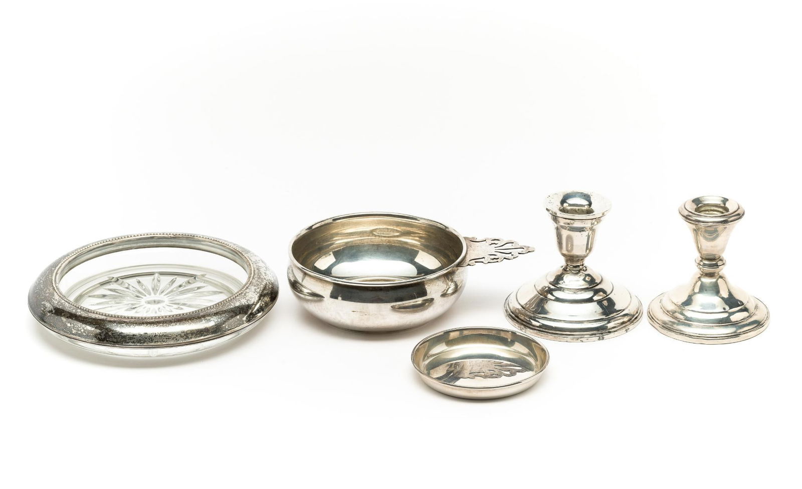 Sterling And Weighted Sterling Silver Antiques (1 of 8)