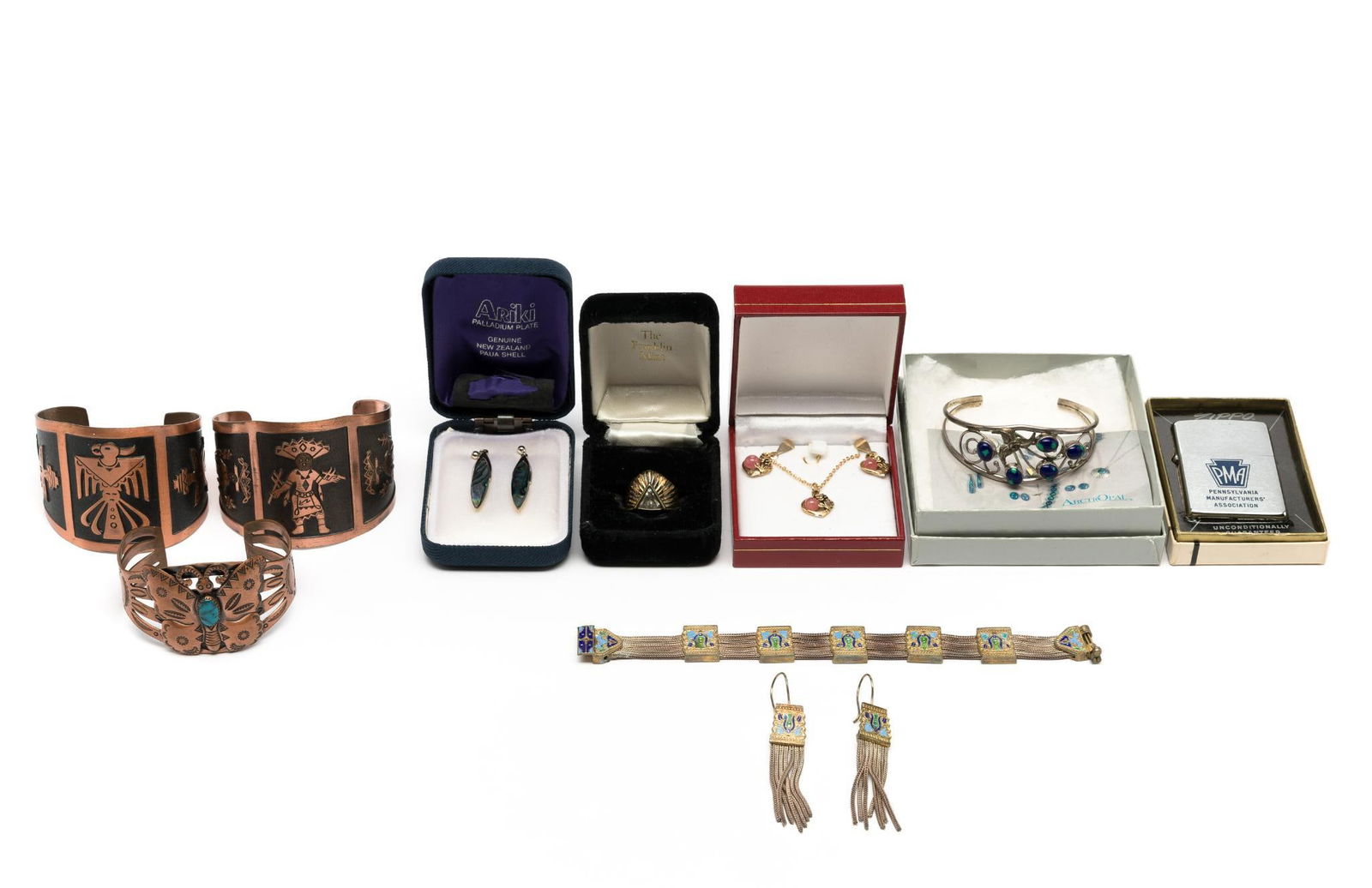 10 Pcs Jewelry Incl Sterling Silver (1 of 6)