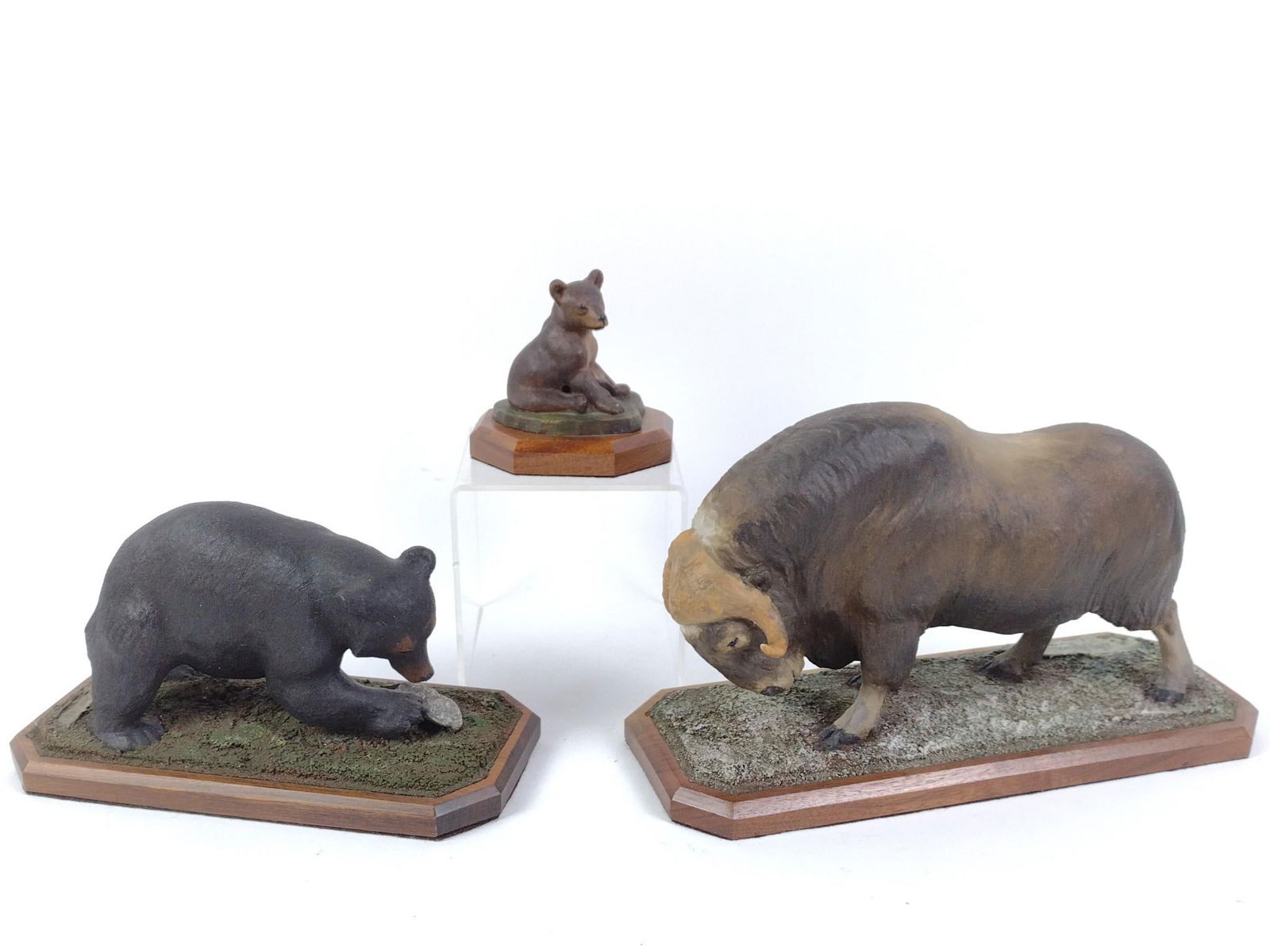 3 Louis Paul Jonas Signed Animal Figurines (1 of 10)
