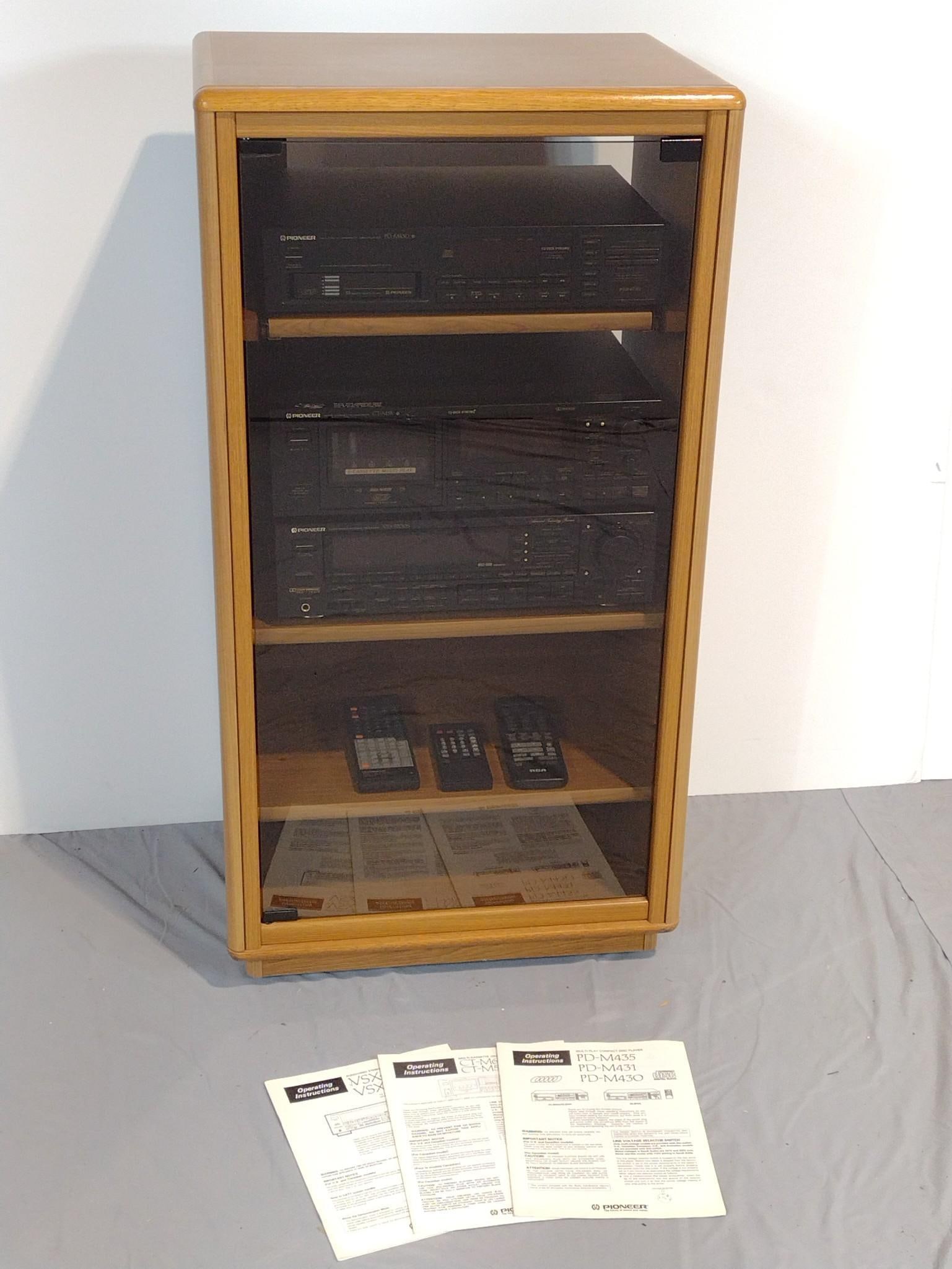 Stereo Cabinet With Pioneer Hi-Fi System (1 of 5)