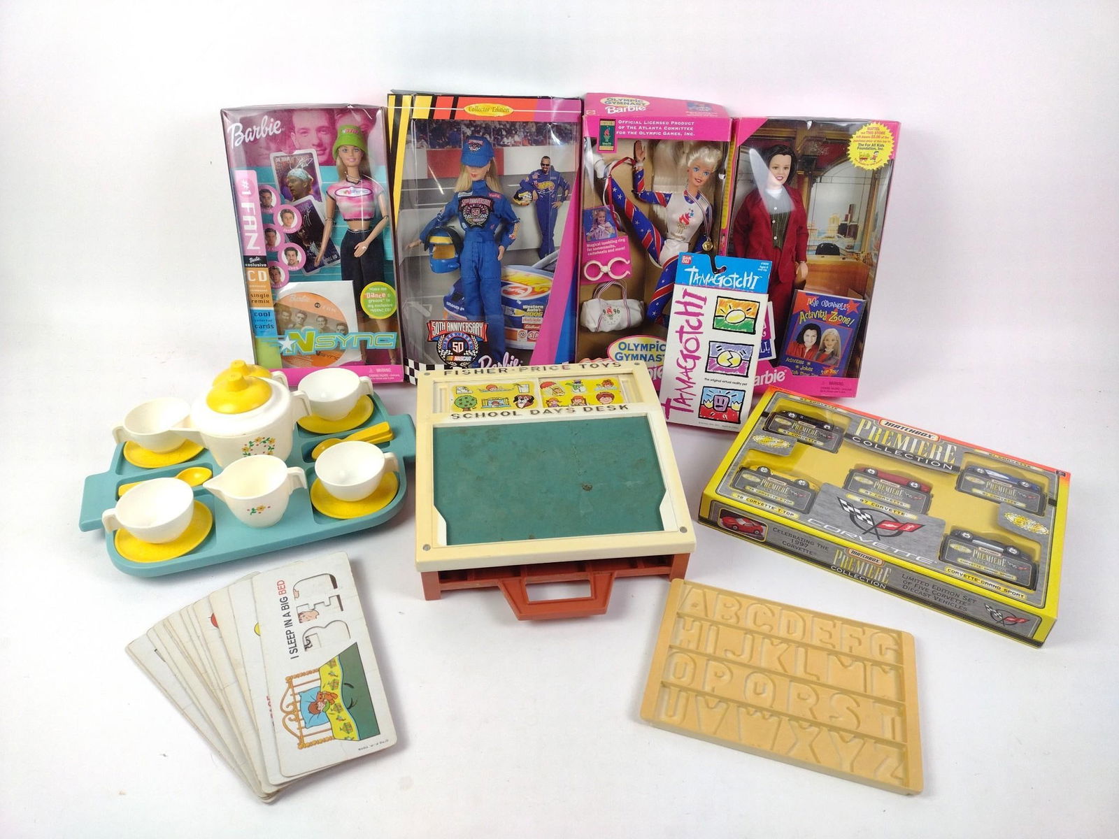 Large Grouping Vintage Toys incl Barbies and Cars (1 of 8)